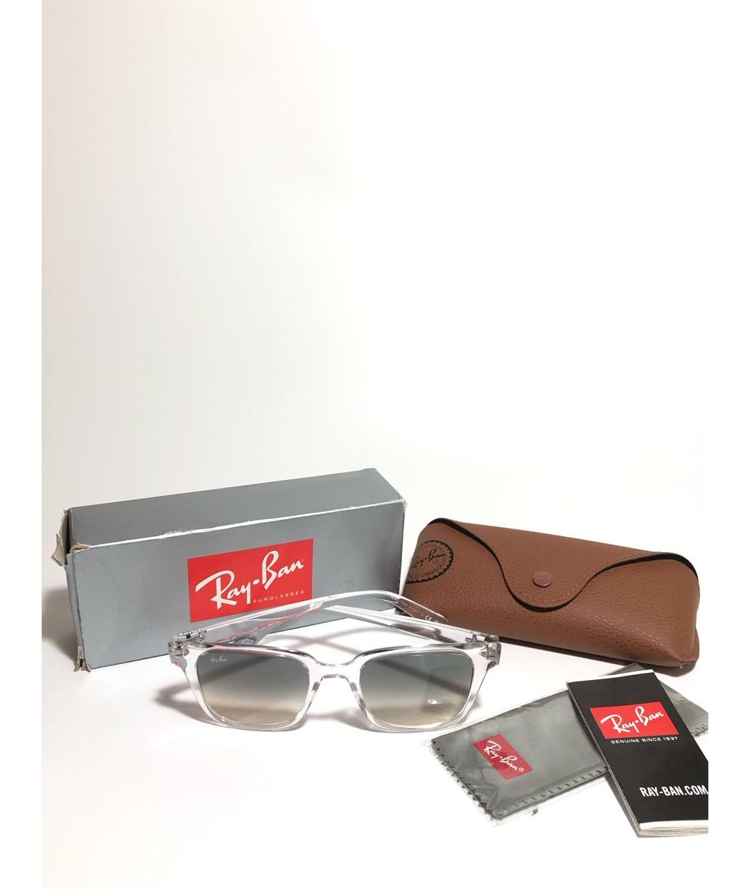 RAY BAN Пластиковые солнцезащитные очки, фото 5