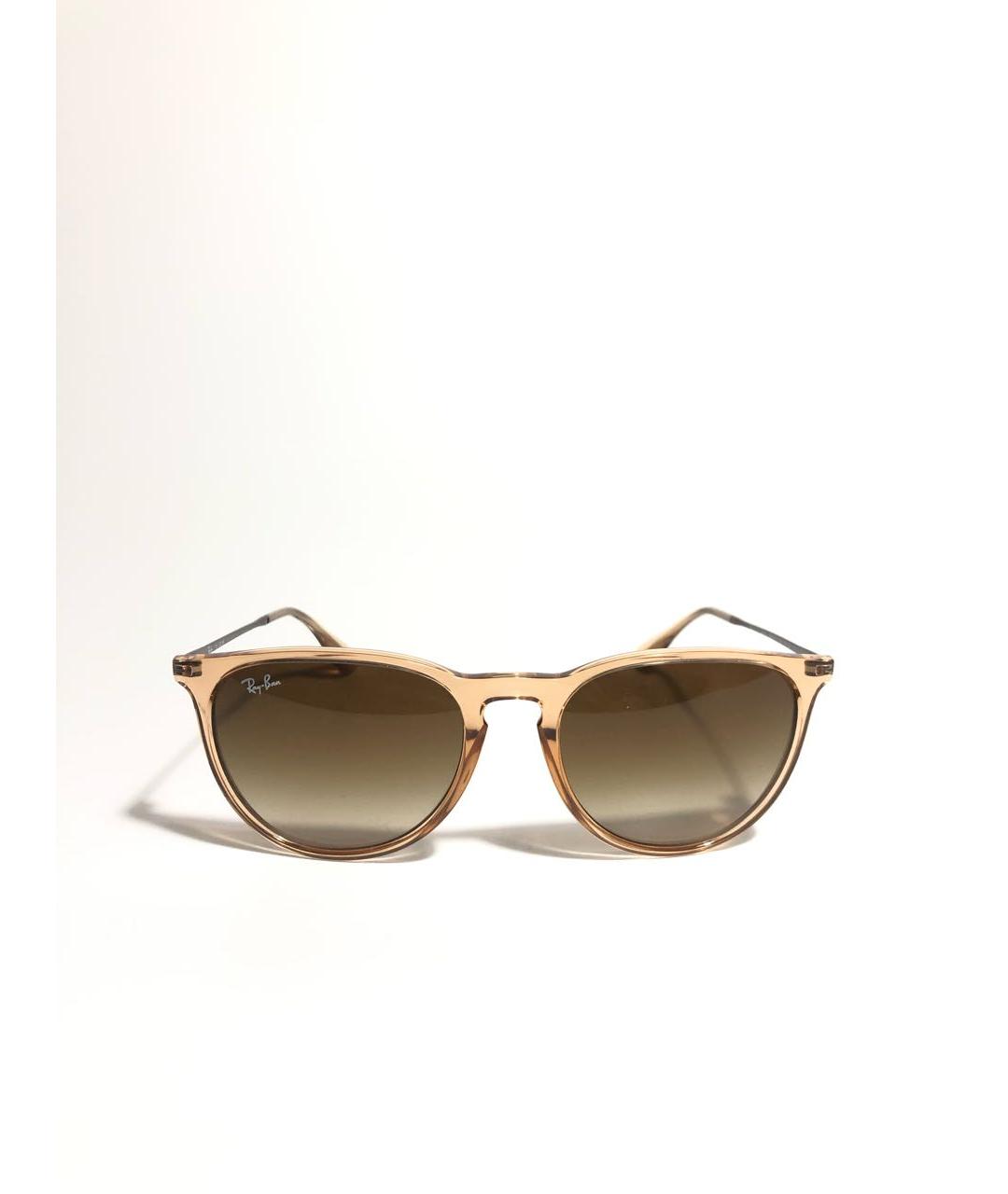 RAY BAN Коричневые солнцезащитные очки, фото 6