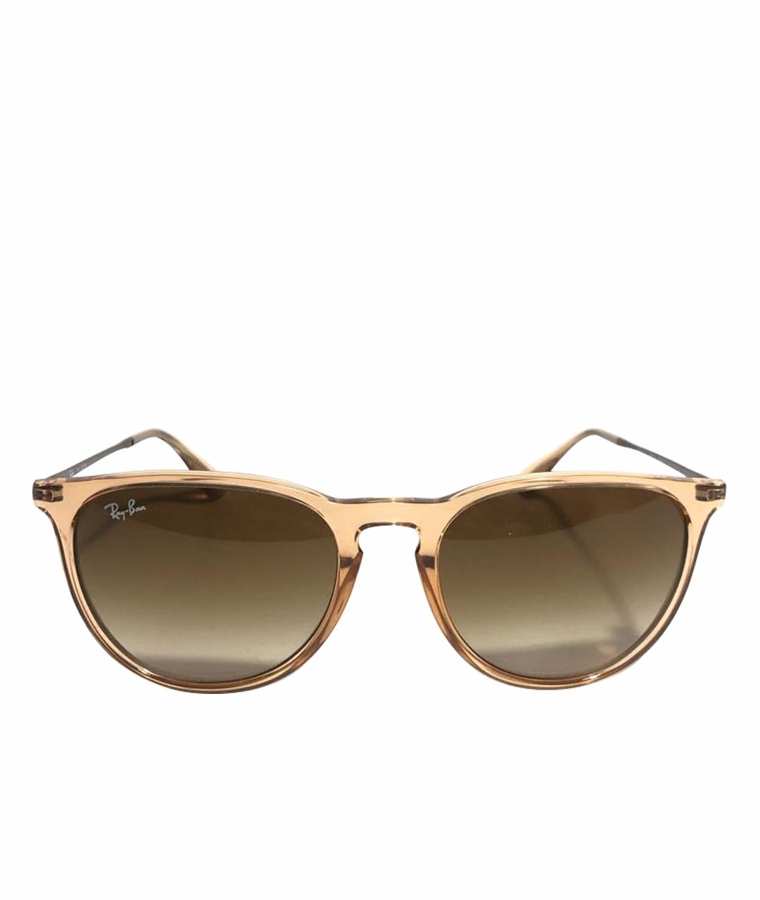 RAY BAN Коричневые солнцезащитные очки, фото 1
