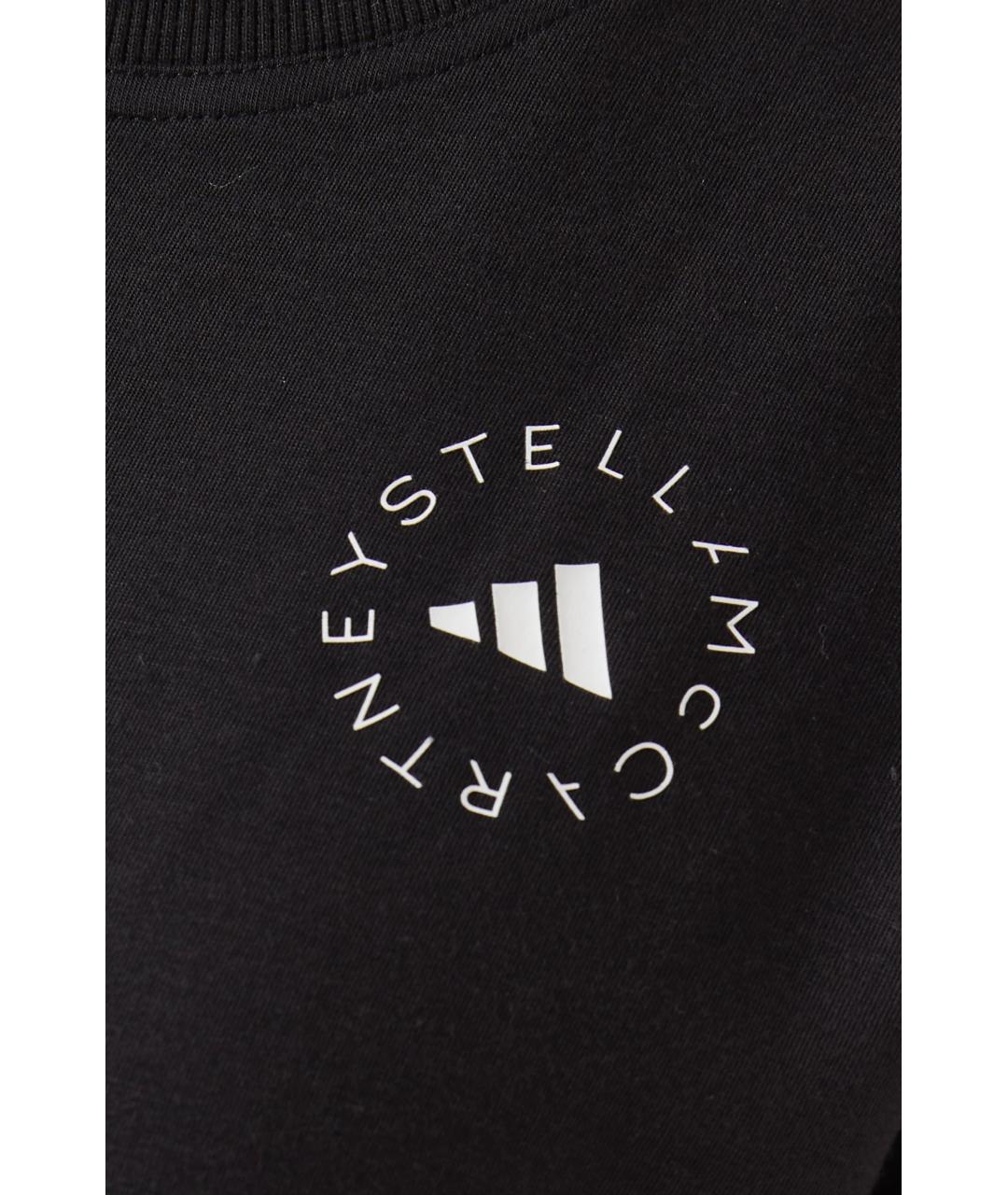 ADIDAS BY STELLA MCCARTNEY Черная футболка, фото 6