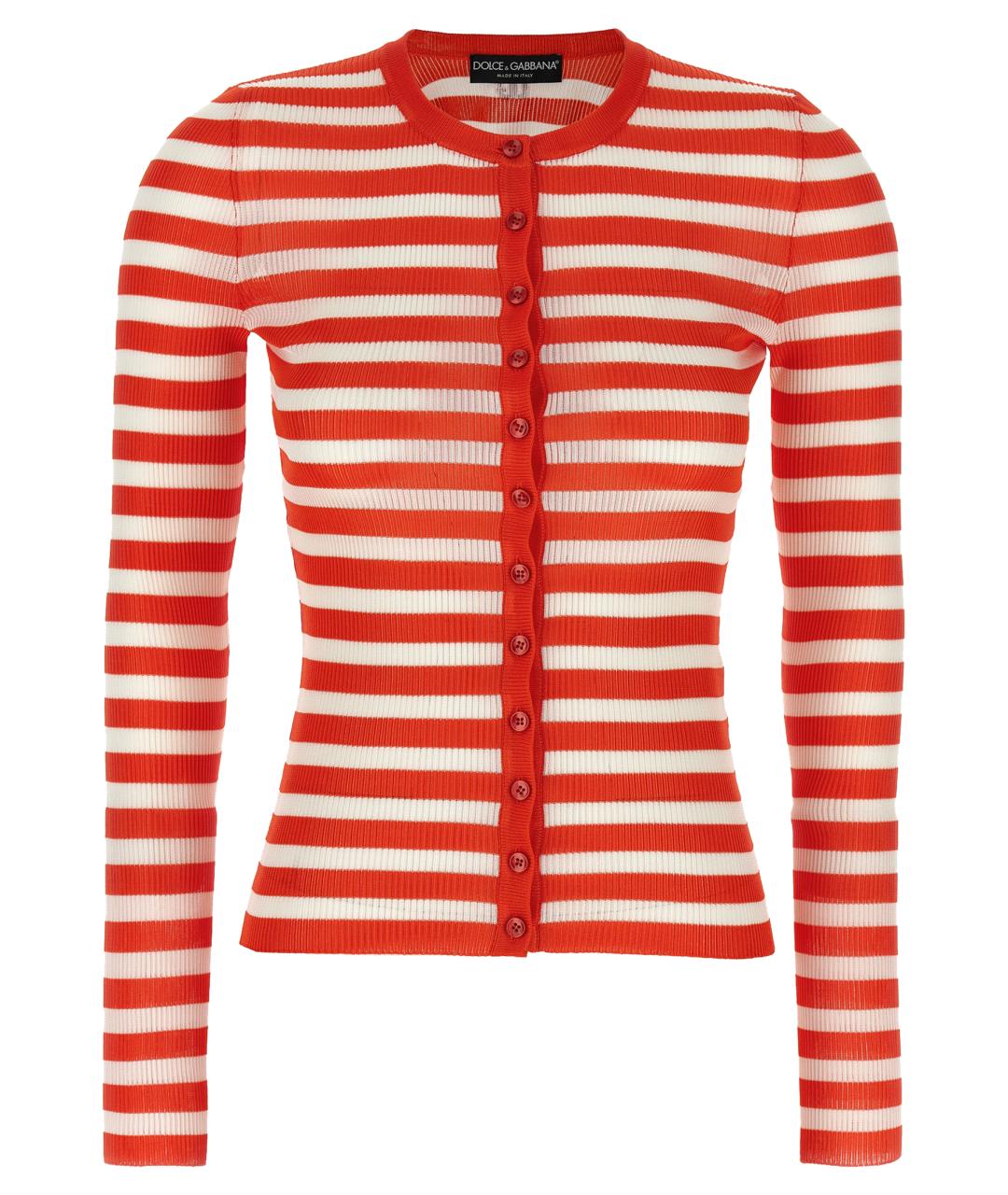 DOLCE&GABBANA Мульти вискозный кардиган, фото 1