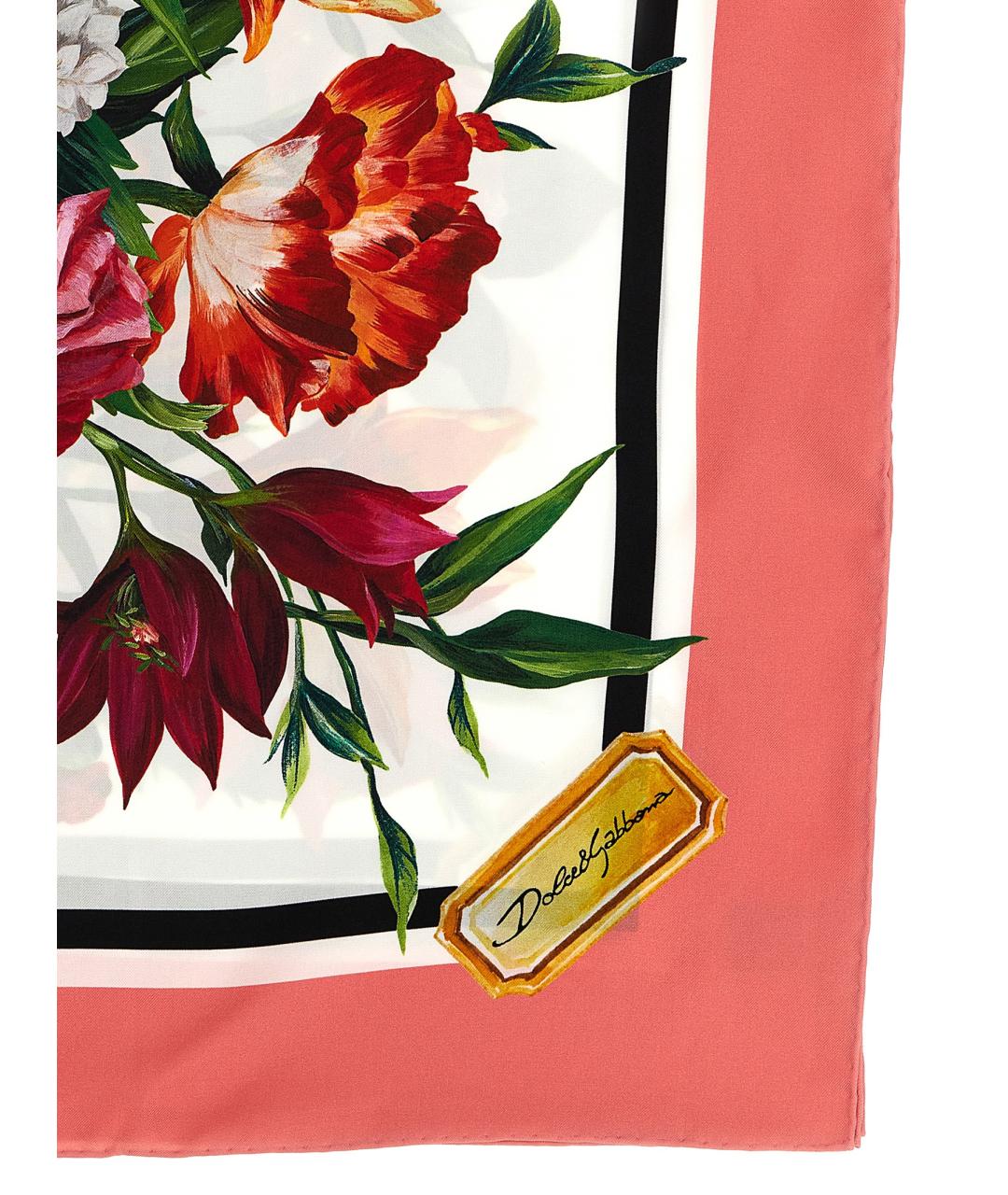DOLCE&GABBANA Мульти шелковый платок, фото 2