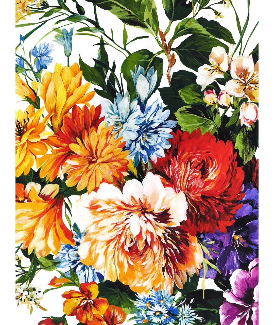 DOLCE&GABBANA Мульти шелковый платок, фото 3