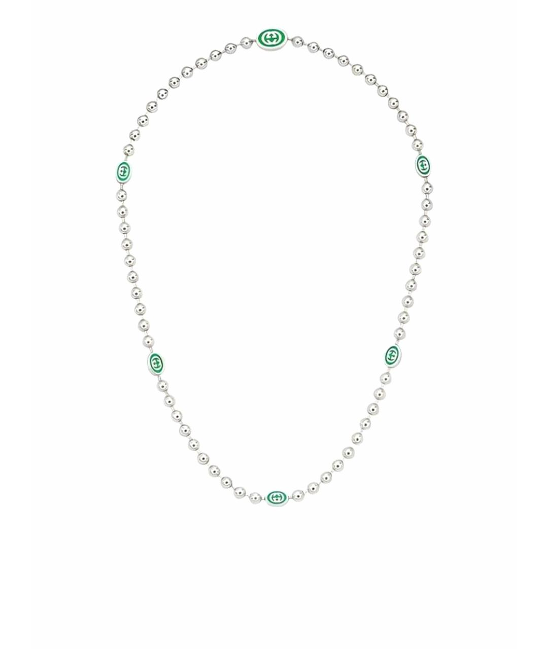 GUCCI Серебряная цепочка, фото 1