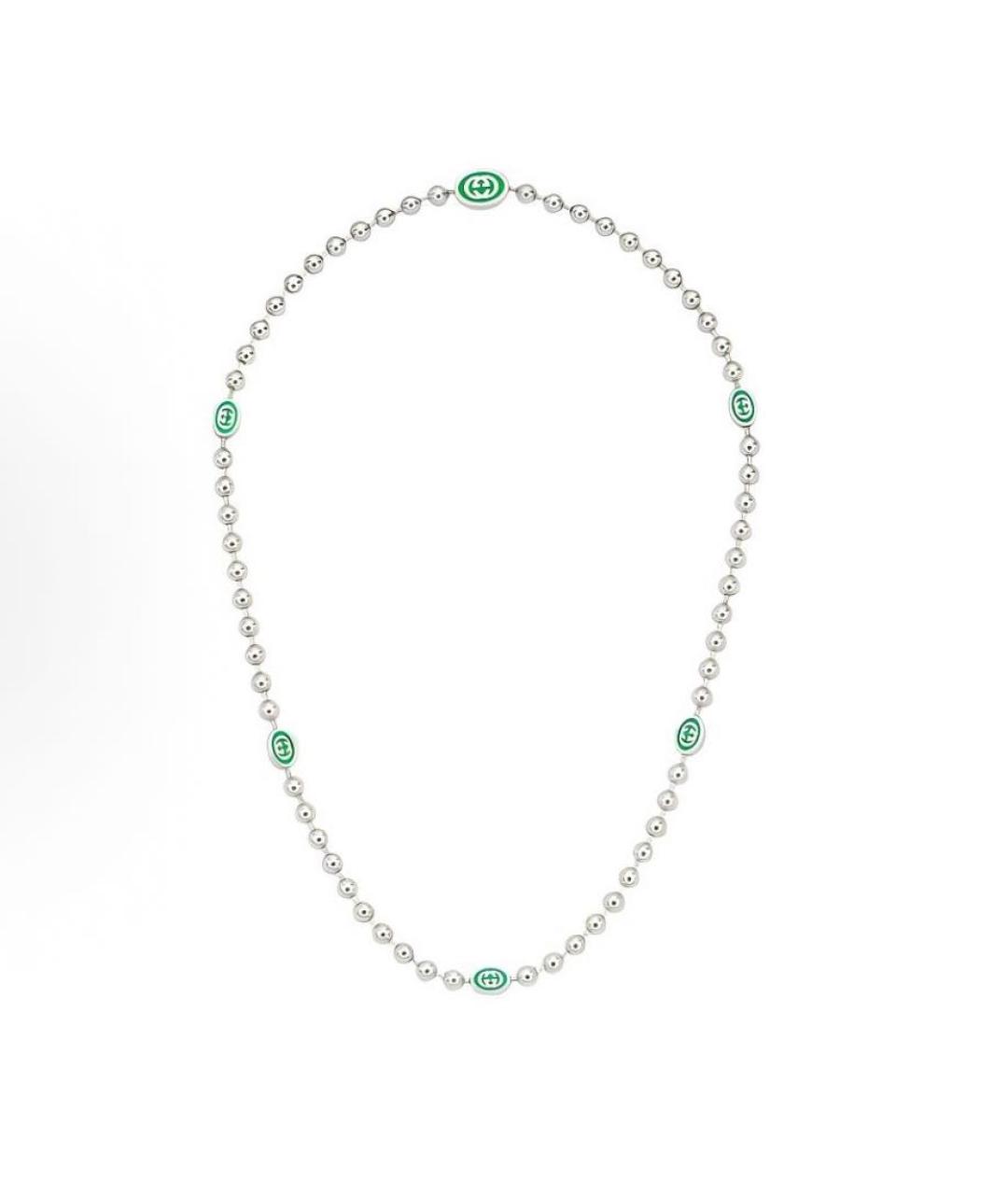 GUCCI Серебряная цепочка, фото 3