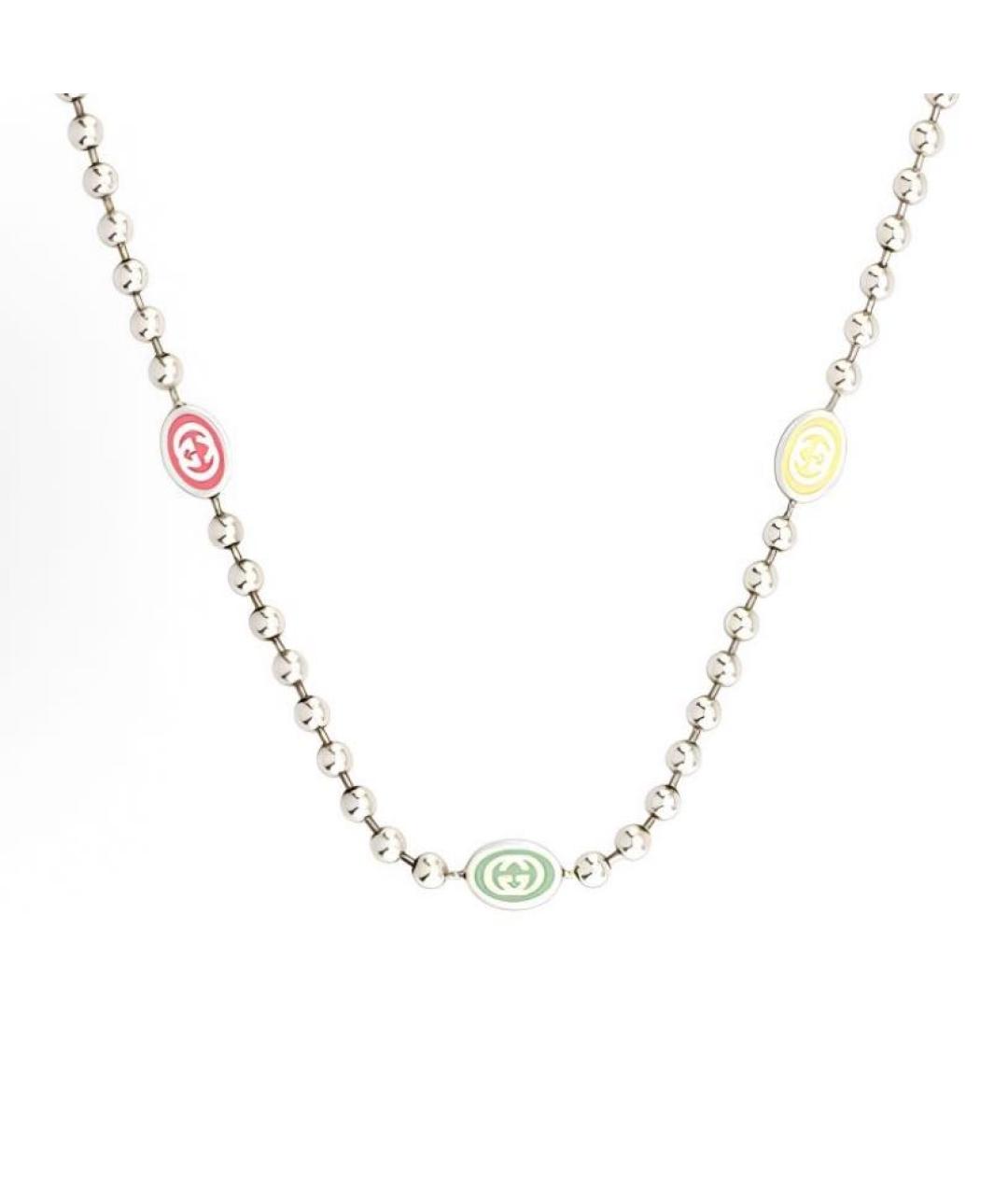GUCCI Серебряная цепочка, фото 2