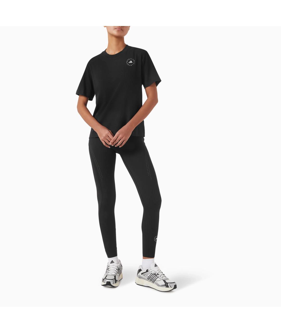 ADIDAS BY STELLA MCCARTNEY Черная футболка, фото 4