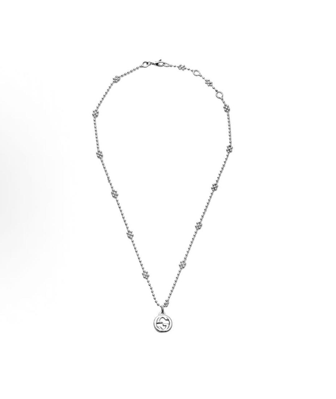 GUCCI Серебряная серебряная подвеска, фото 5