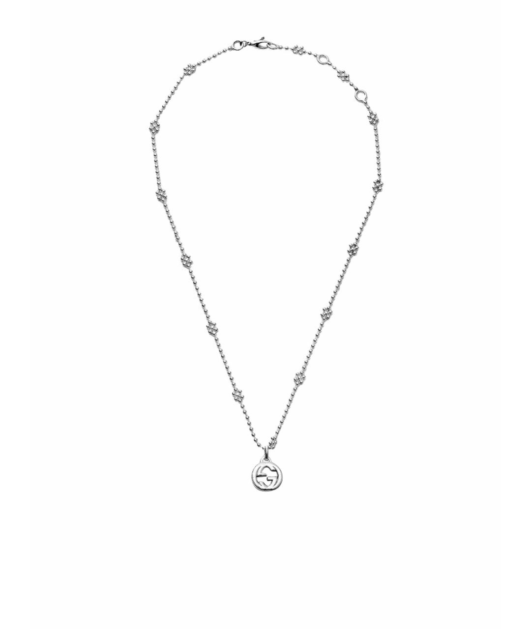 GUCCI Серебряная серебряная подвеска, фото 1