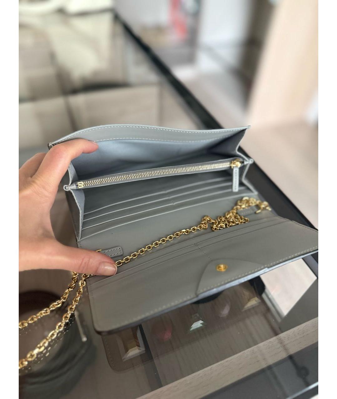 FENDI Мульти кожаный кошелек, фото 4