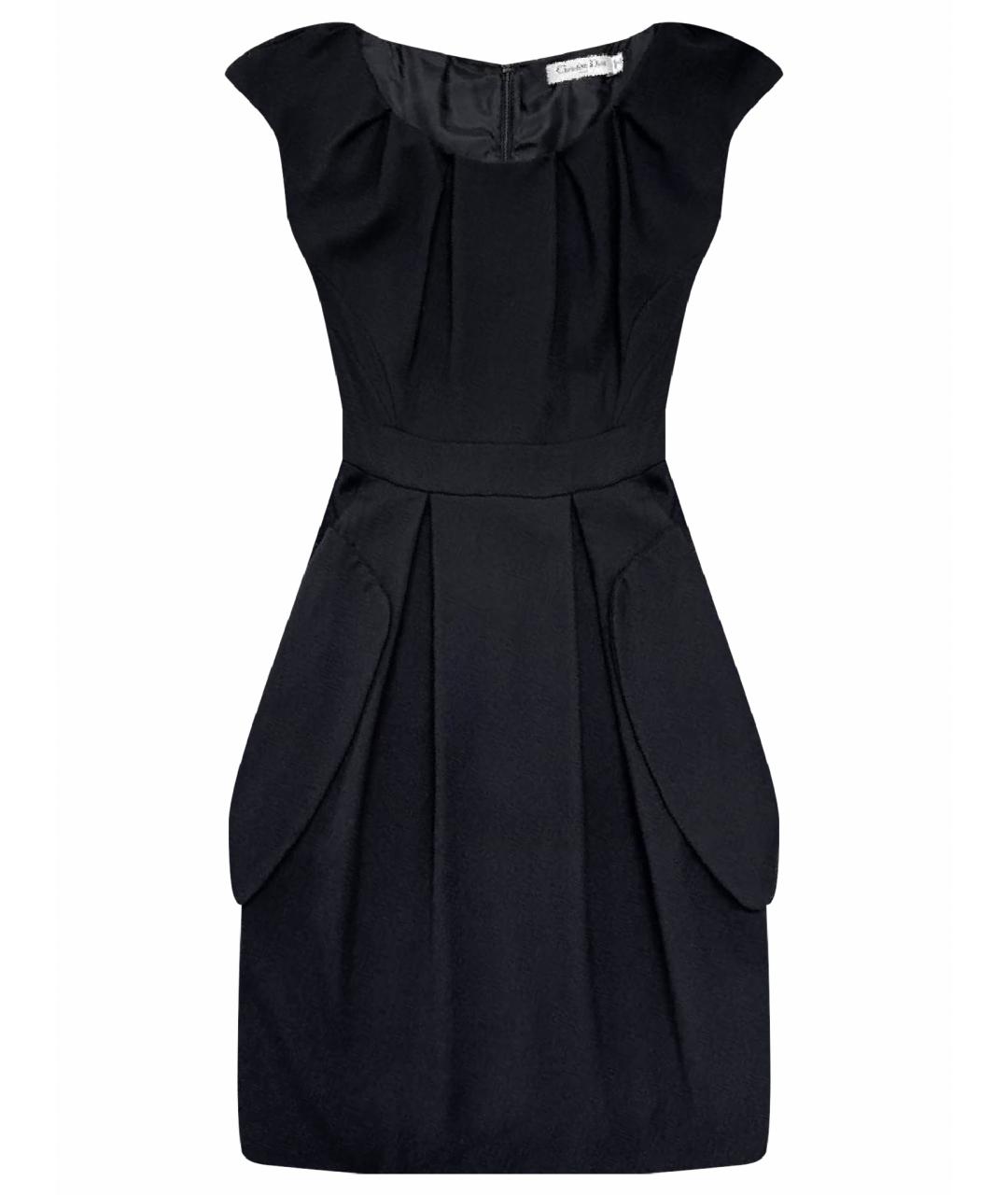 CHRISTIAN DIOR Черное платье, фото 1