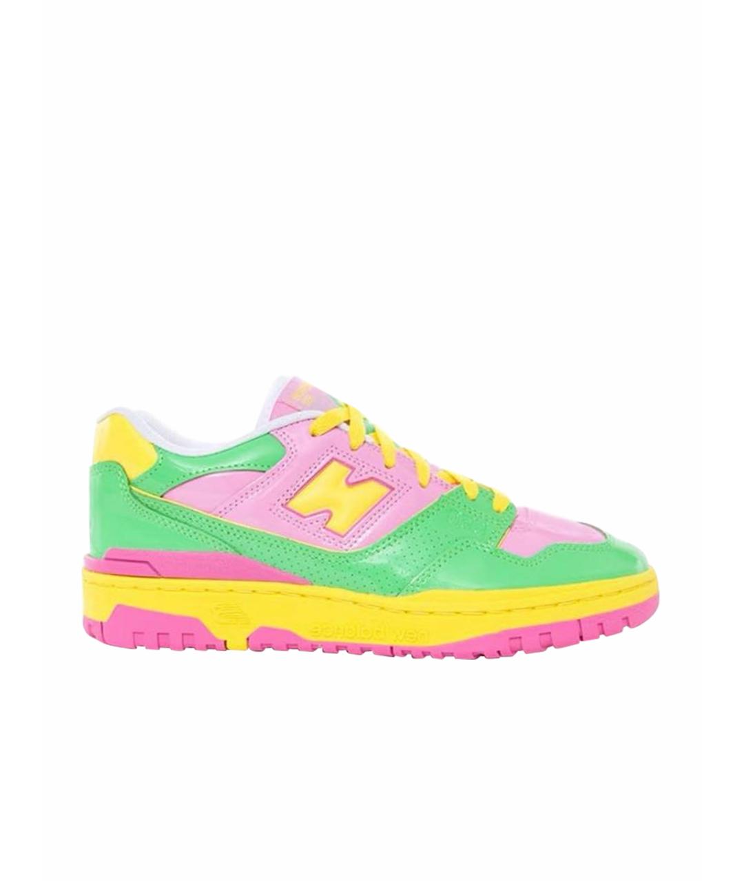 NEW BALANCE Мульти кожаные кроссовки, фото 1
