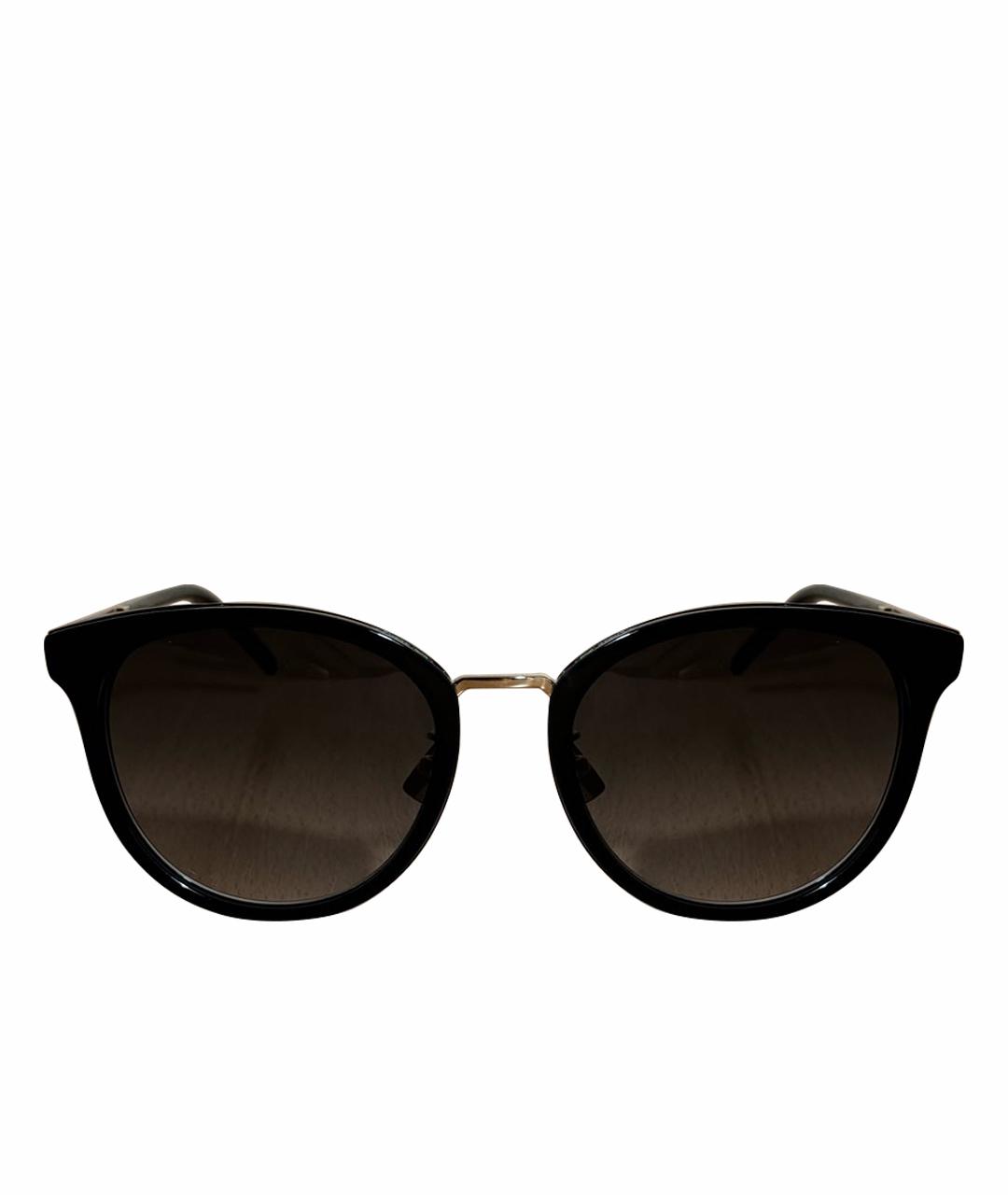 SAINT LAURENT Черные пластиковые солнцезащитные очки, фото 1