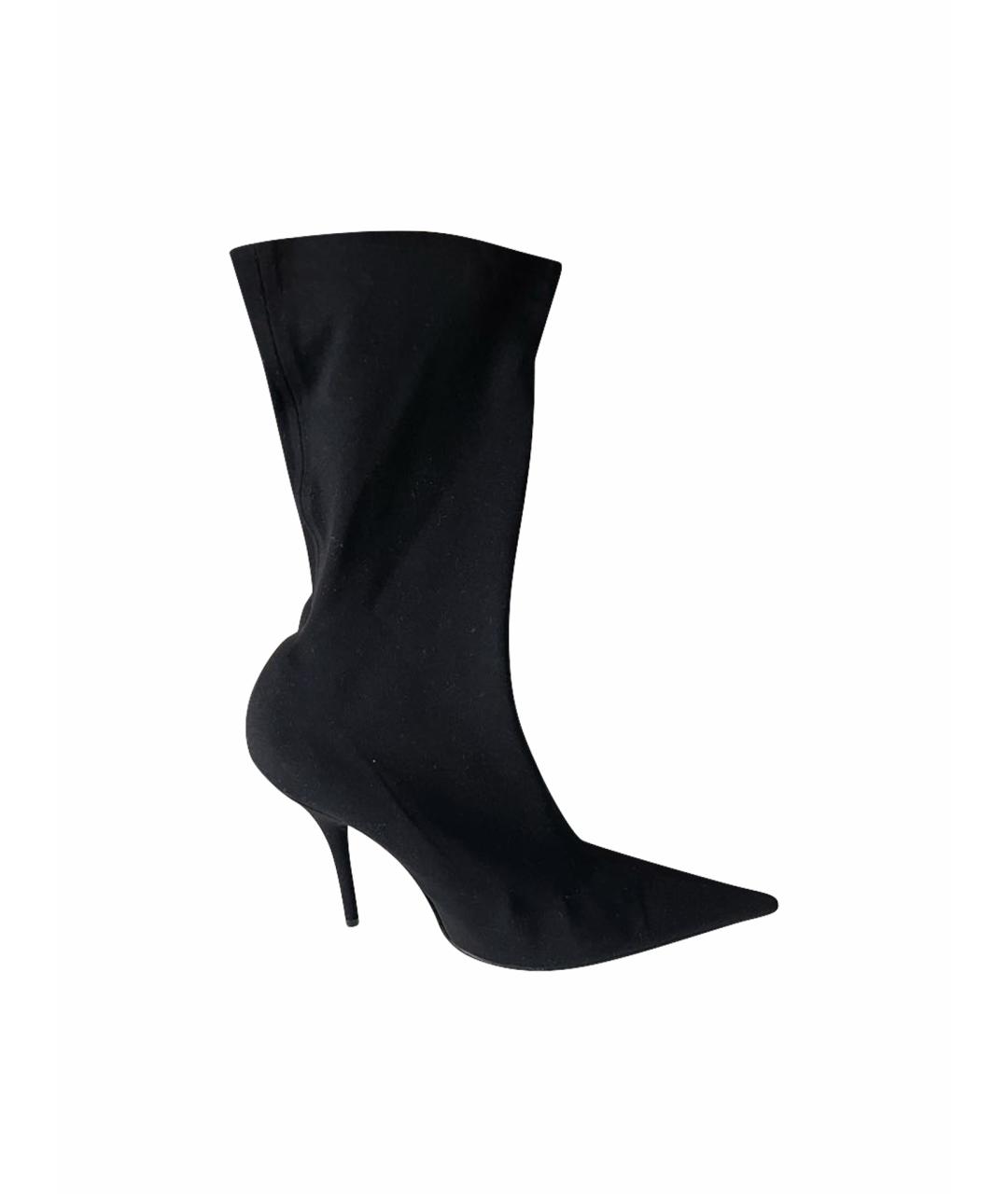 BALENCIAGA Черные ботильоны, фото 1