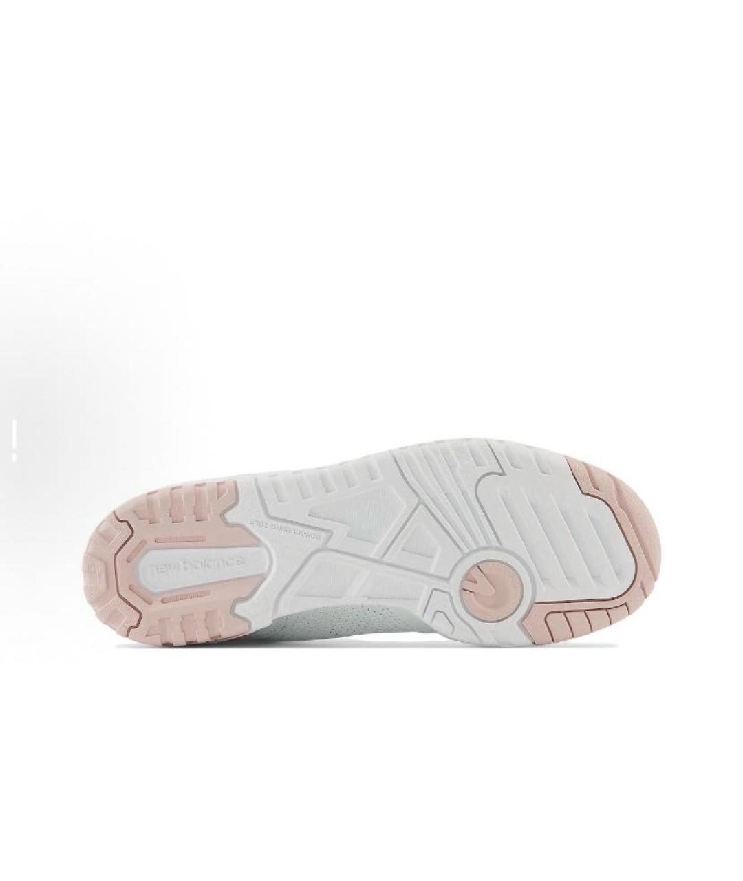NEW BALANCE Коралловые кожаные кроссовки, фото 7