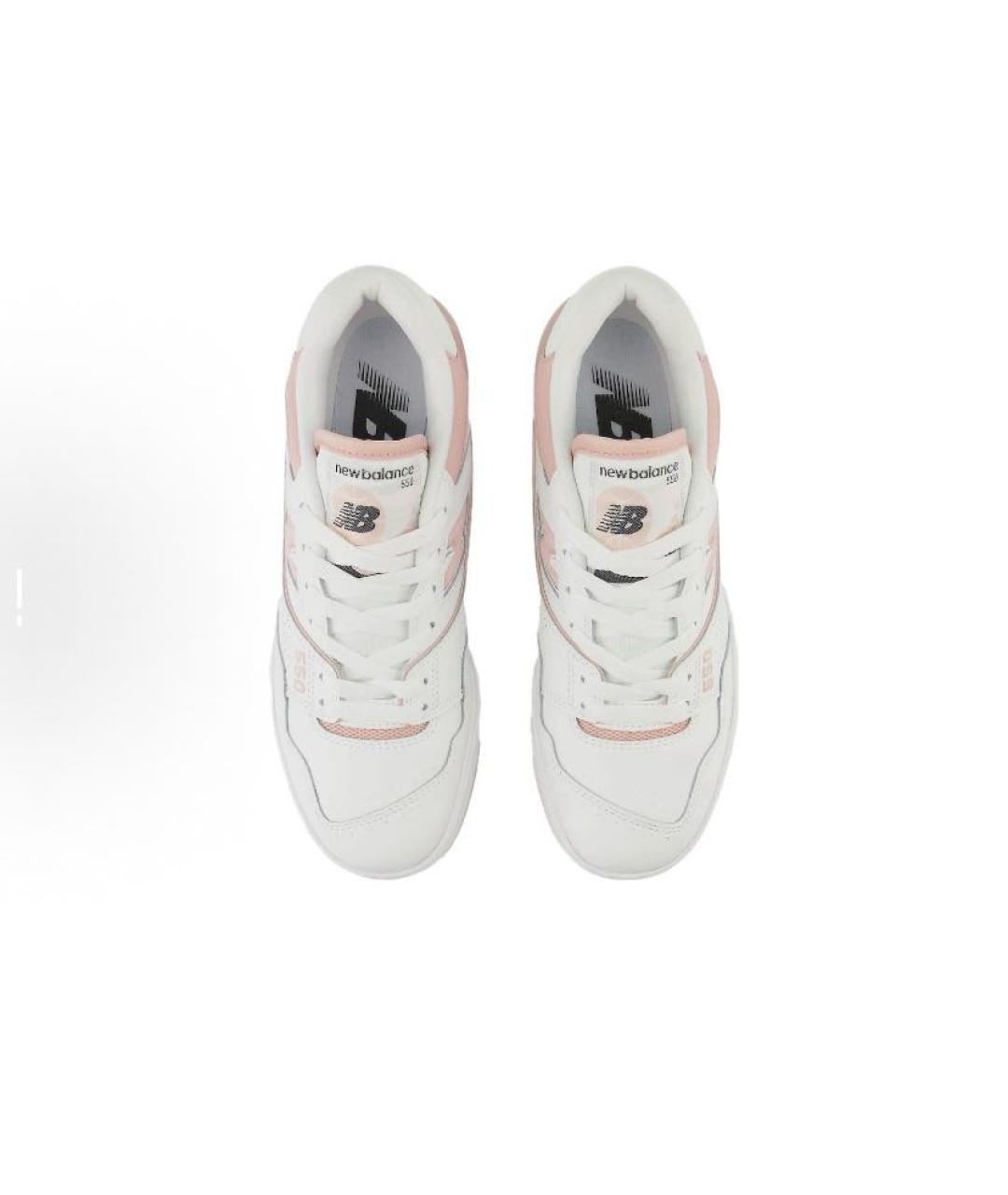 NEW BALANCE Коралловые кожаные кроссовки, фото 5