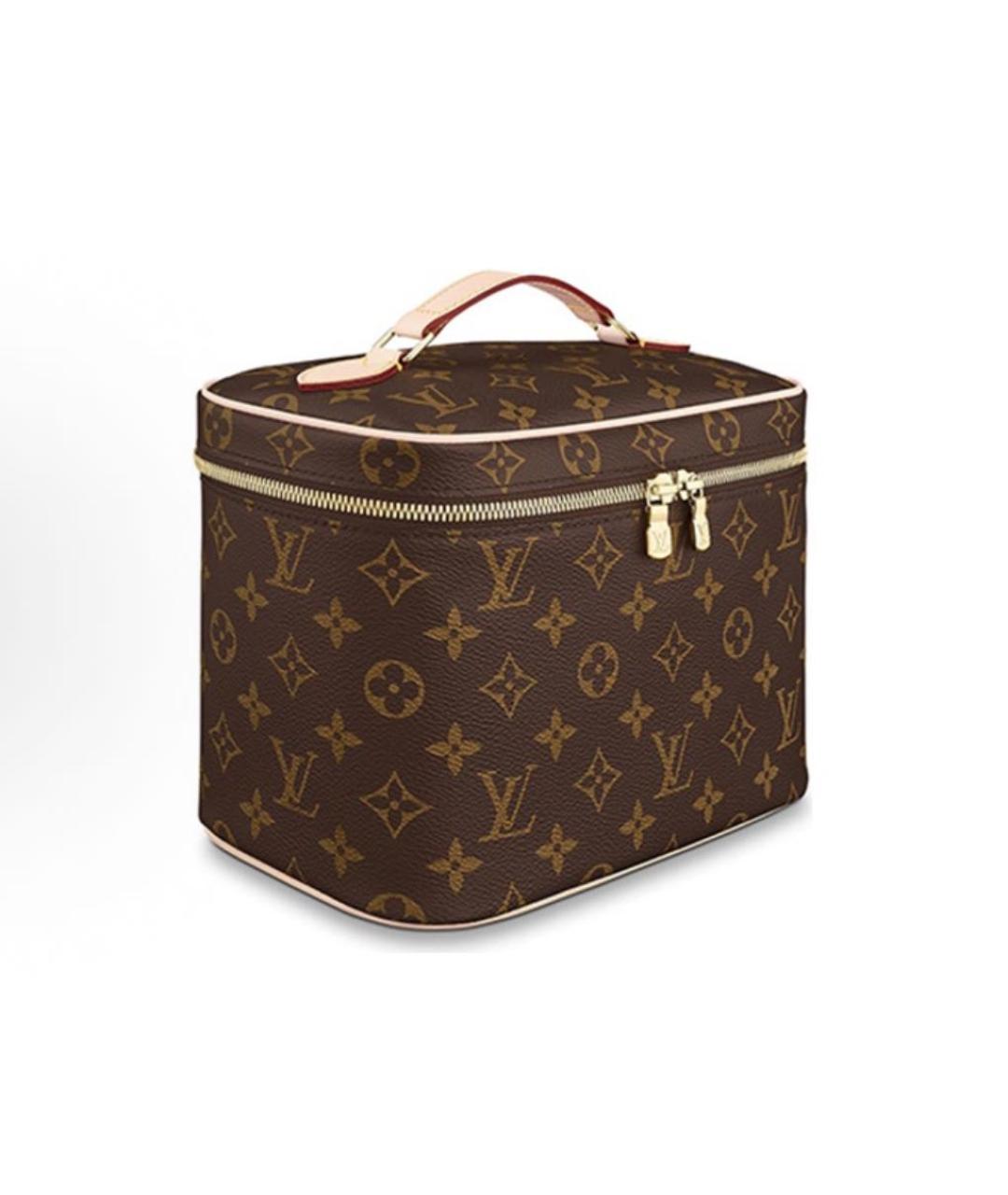 LOUIS VUITTON Коричневая сумка с короткими ручками, фото 2