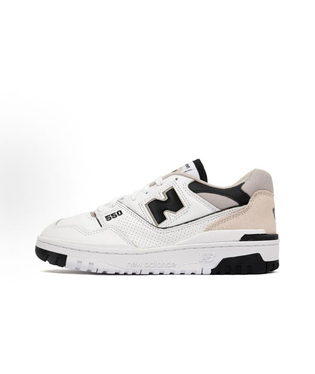 NEW BALANCE Белые кожаные кроссовки, фото 3