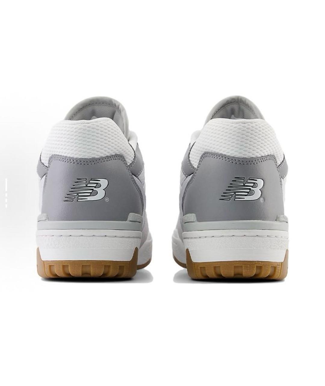 NEW BALANCE Белые кожаные кроссовки, фото 6