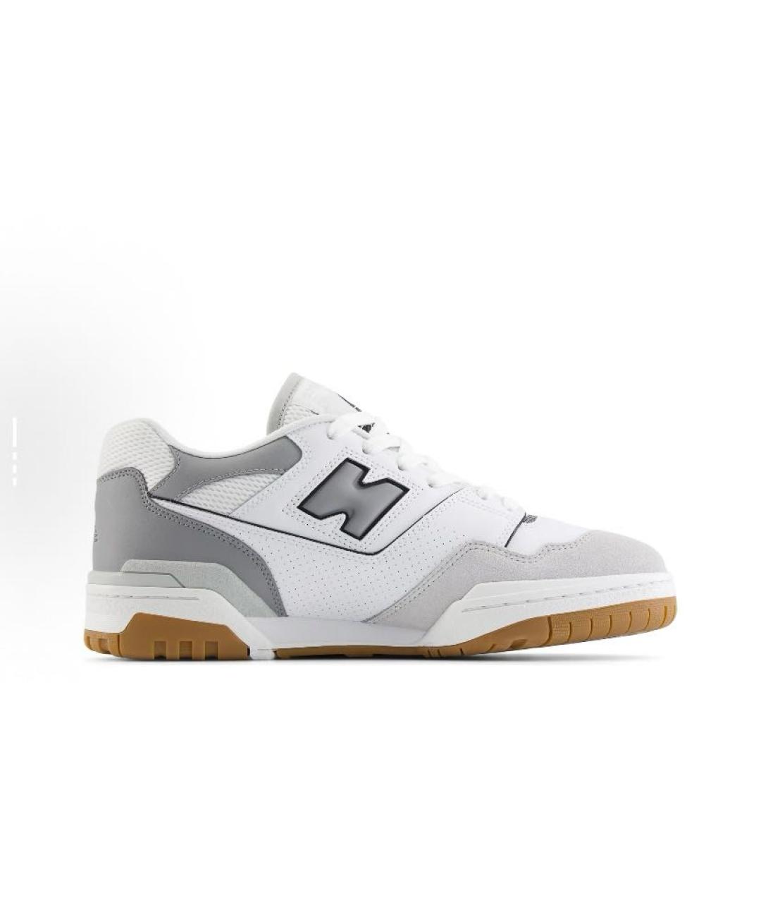 NEW BALANCE Белые кожаные кроссовки, фото 3
