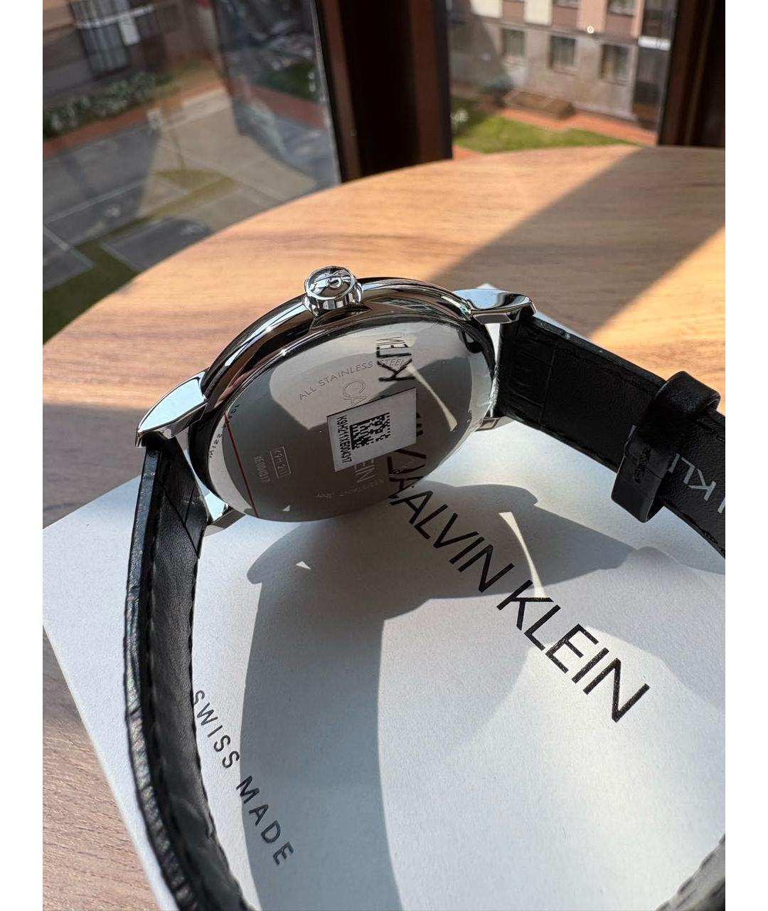 CALVIN KLEIN Черные стальные часы, фото 2