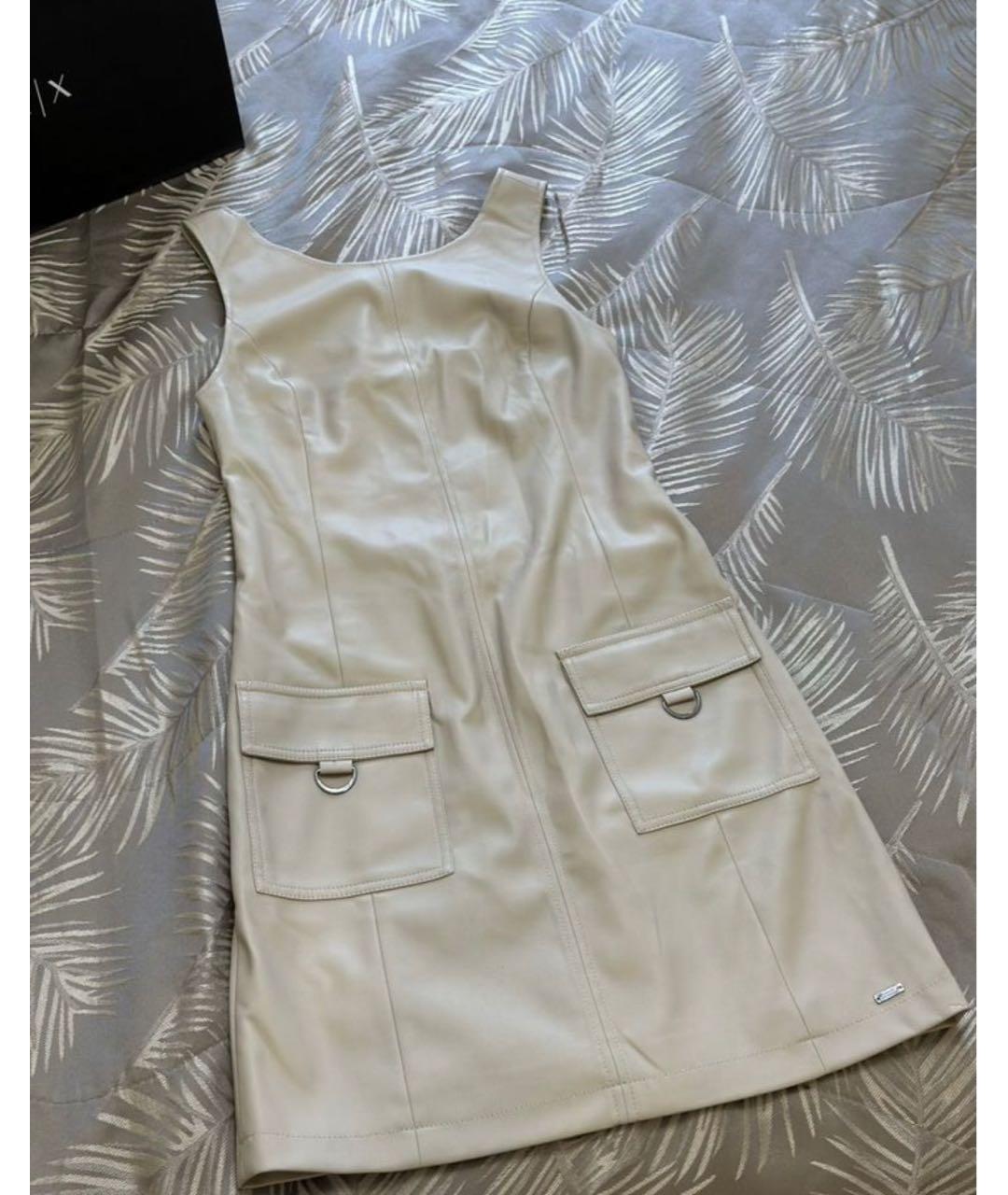 ARMANI EXCHANGE Бежевый сарафан, фото 7