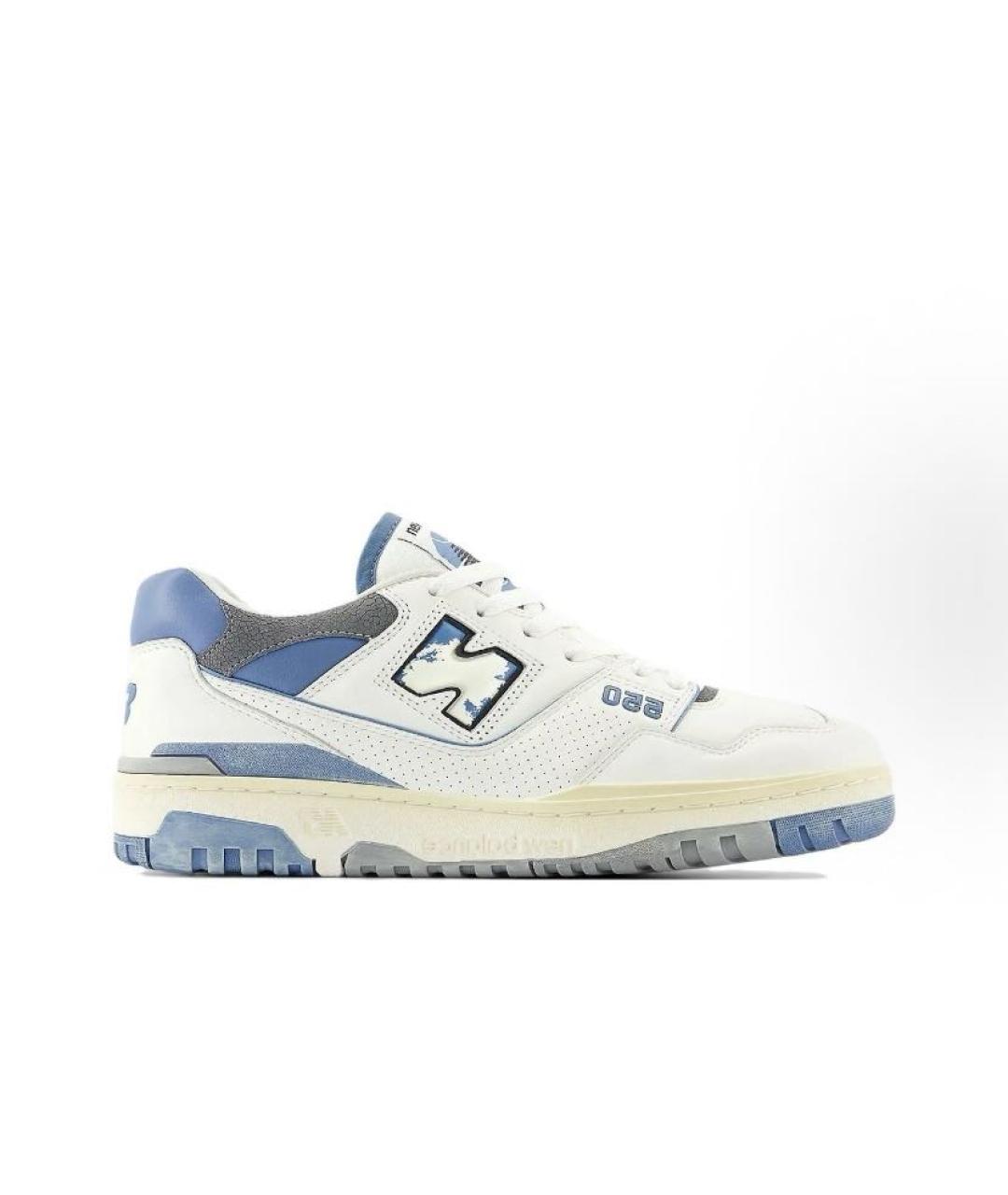 NEW BALANCE Белые кожаные кроссовки, фото 7