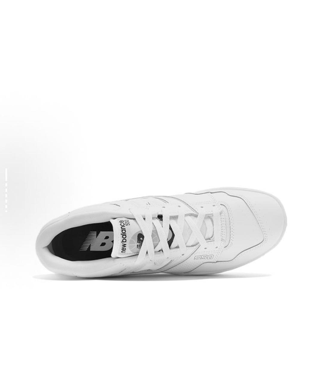 NEW BALANCE Белые кожаные кроссовки, фото 4