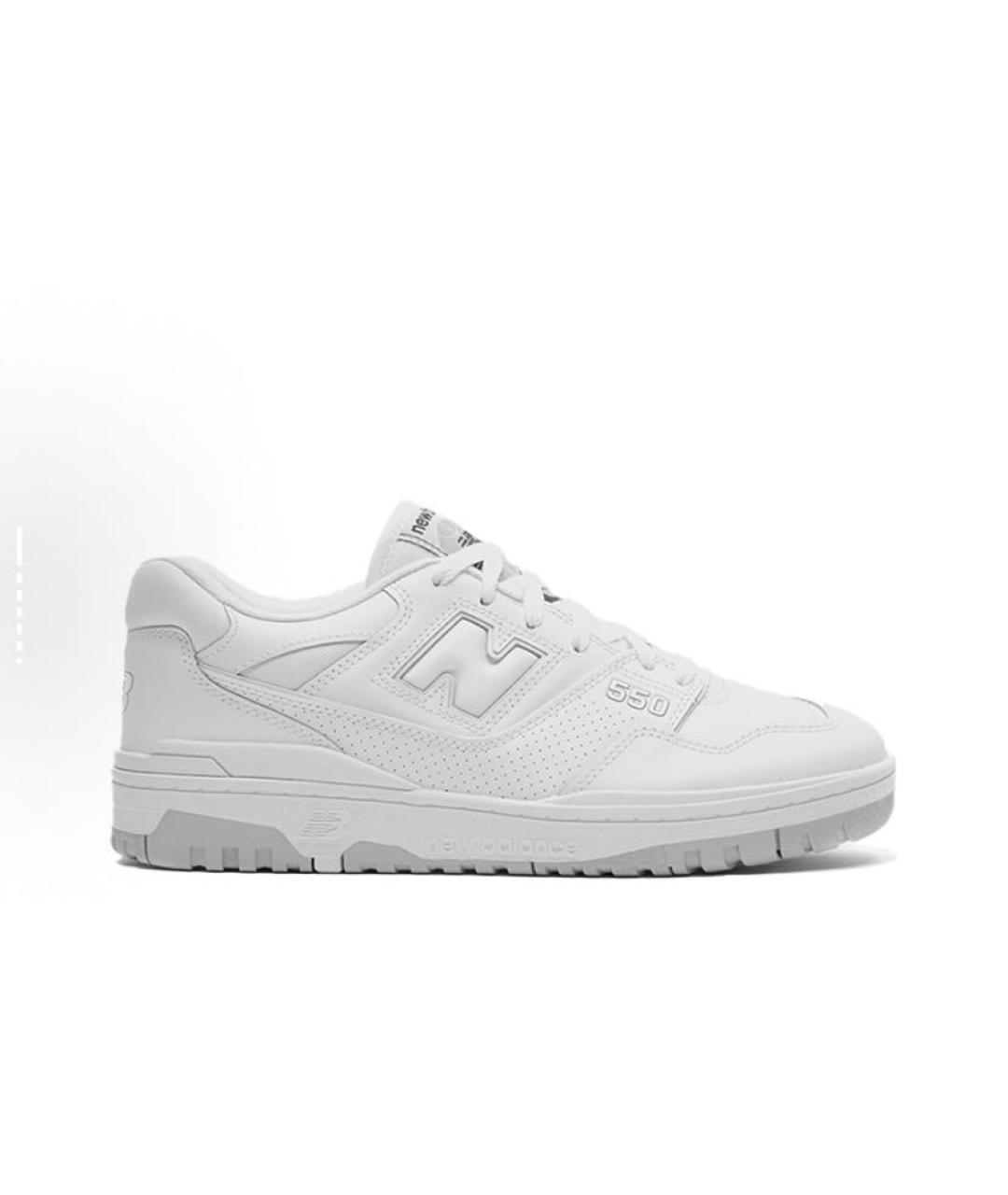 NEW BALANCE Белые кожаные кроссовки, фото 7