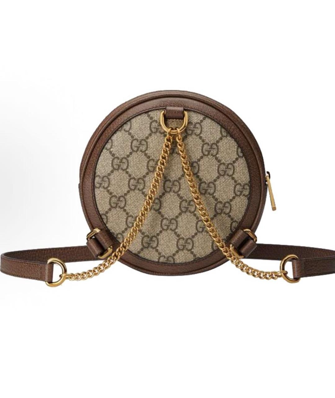 GUCCI Коричневый рюкзак, фото 2