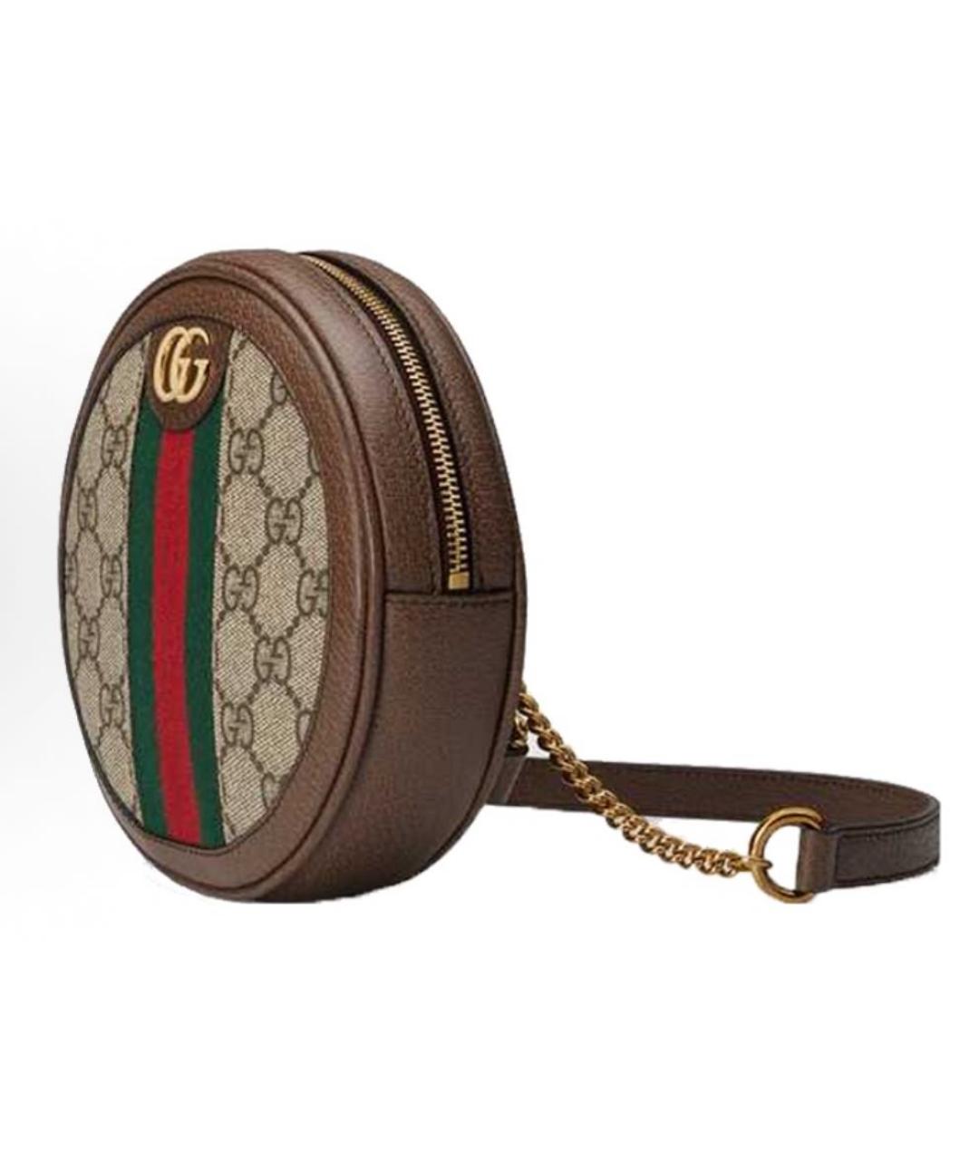 GUCCI Коричневый рюкзак, фото 3