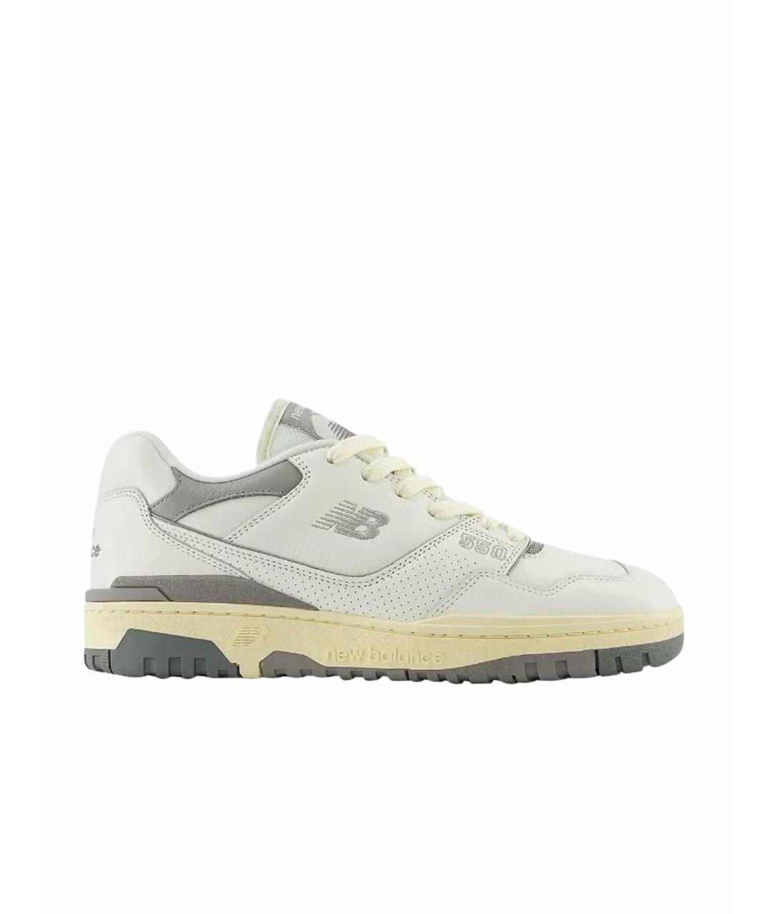 NEW BALANCE Бежевые кожаные кроссовки, фото 1