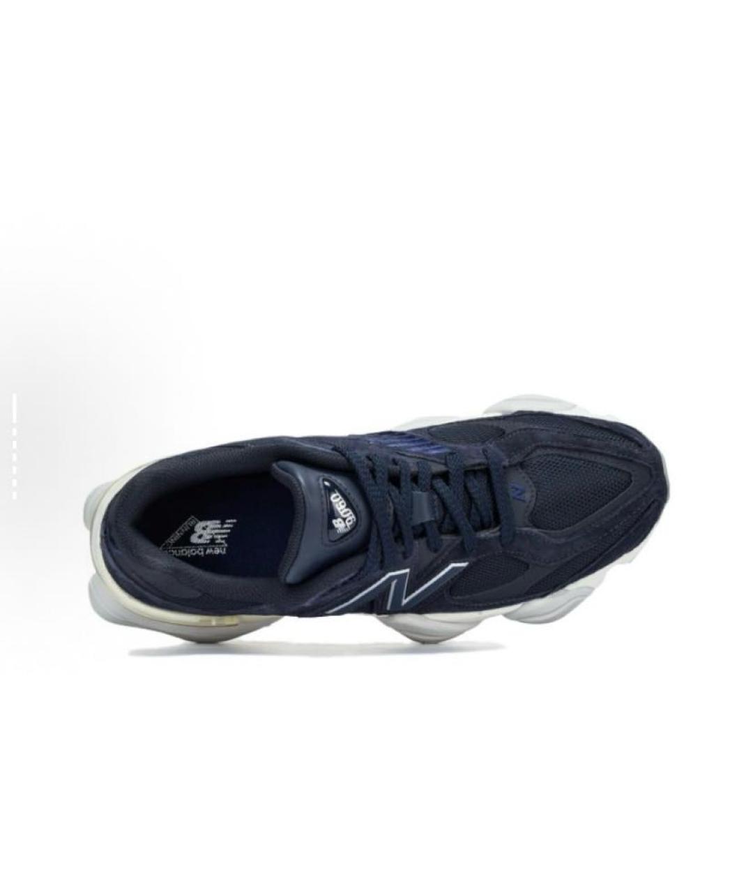 NEW BALANCE Темно-синие замшевые кроссовки, фото 4