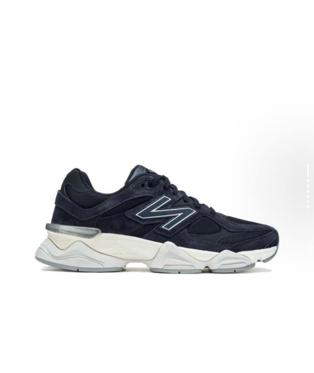 NEW BALANCE Темно-синие замшевые кроссовки, фото 7
