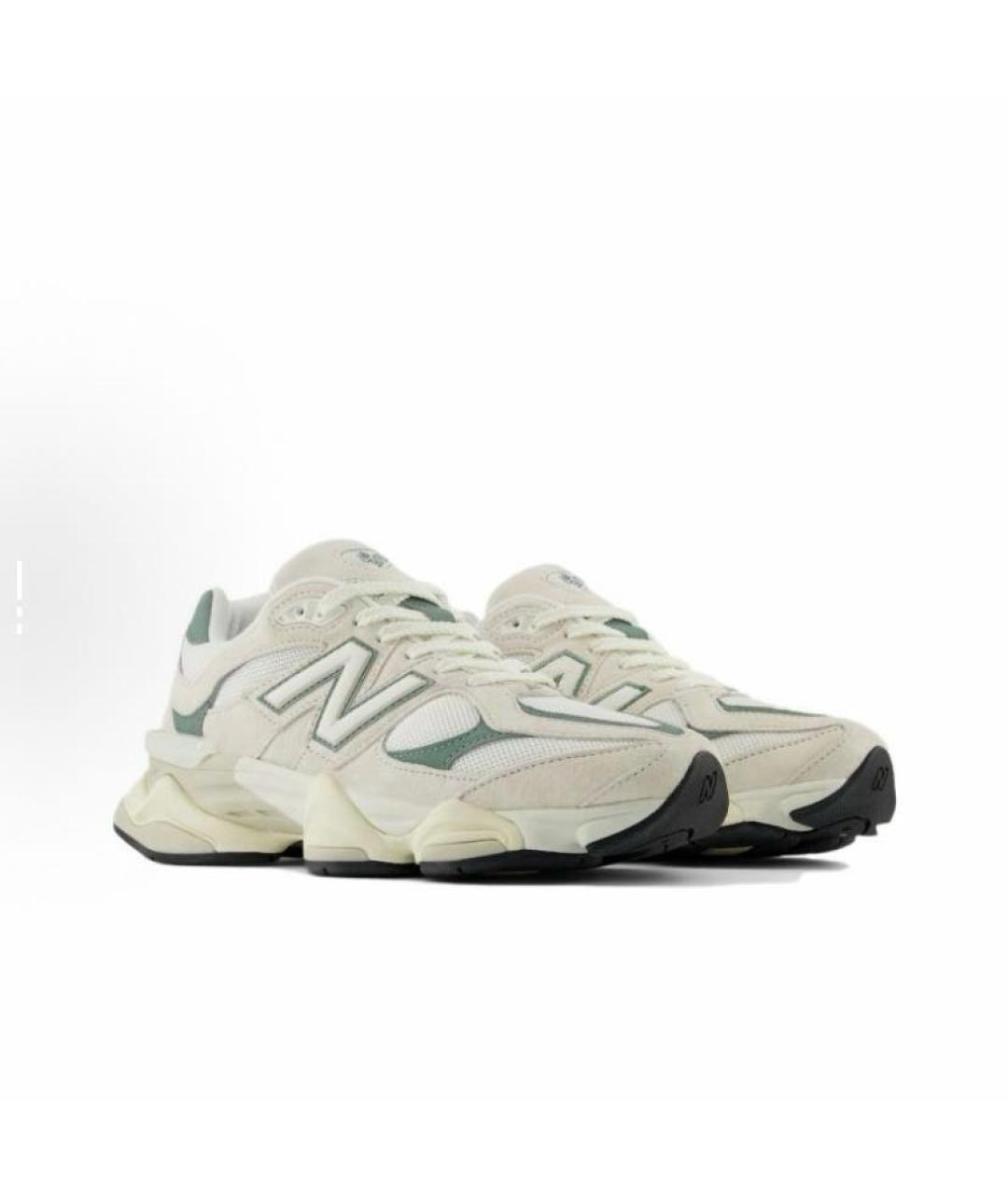 NEW BALANCE Бежевые замшевые кроссовки, фото 5