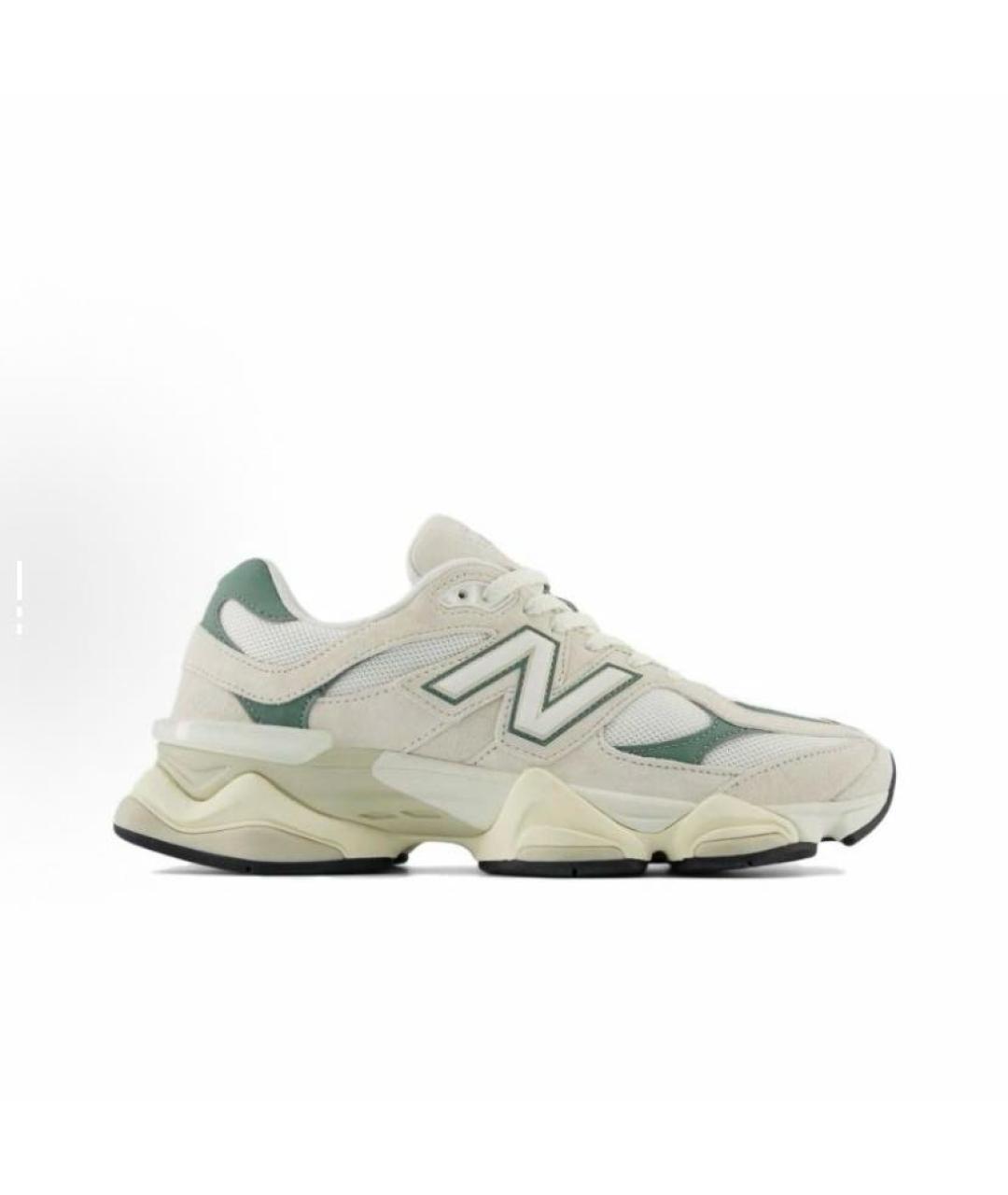 NEW BALANCE Бежевые замшевые кроссовки, фото 9