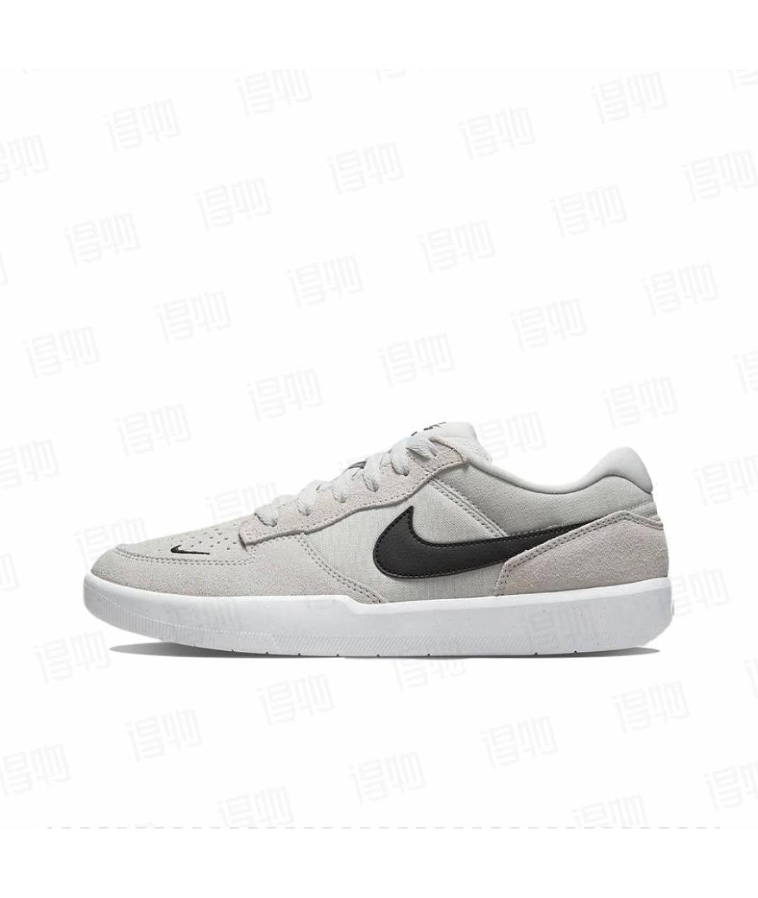 NIKE Бежевые замшевые кеды, фото 2