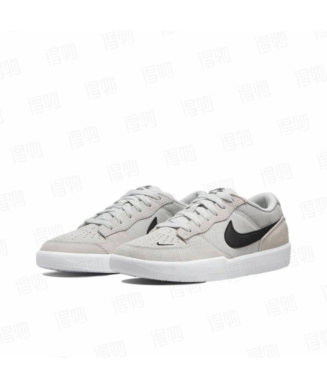 NIKE Бежевые замшевые кеды, фото 3