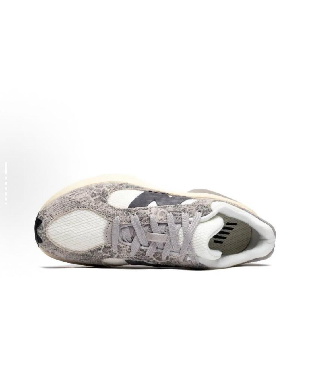 NEW BALANCE Серые текстильные кроссовки, фото 4