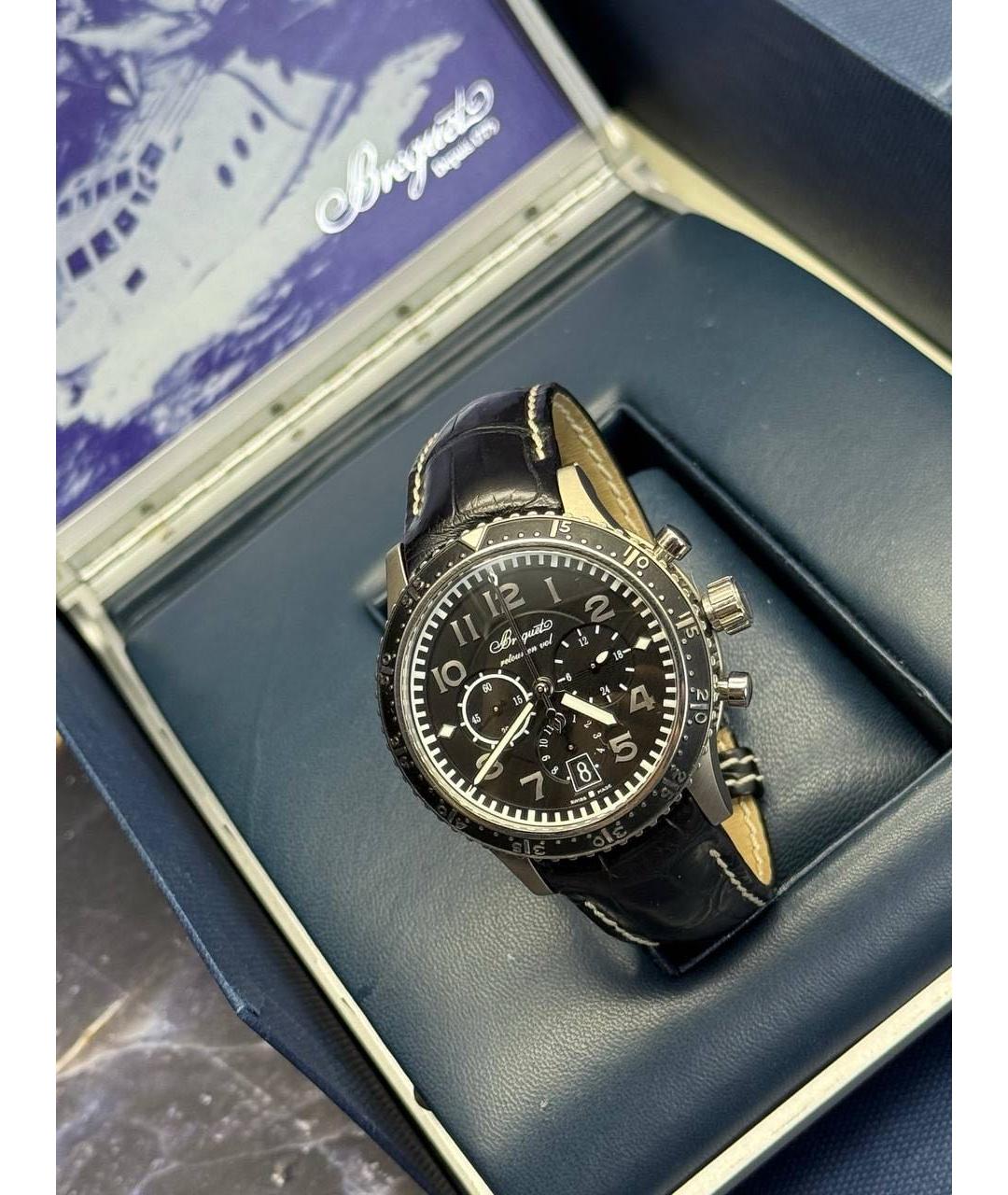 Breguet Черные часы, фото 5