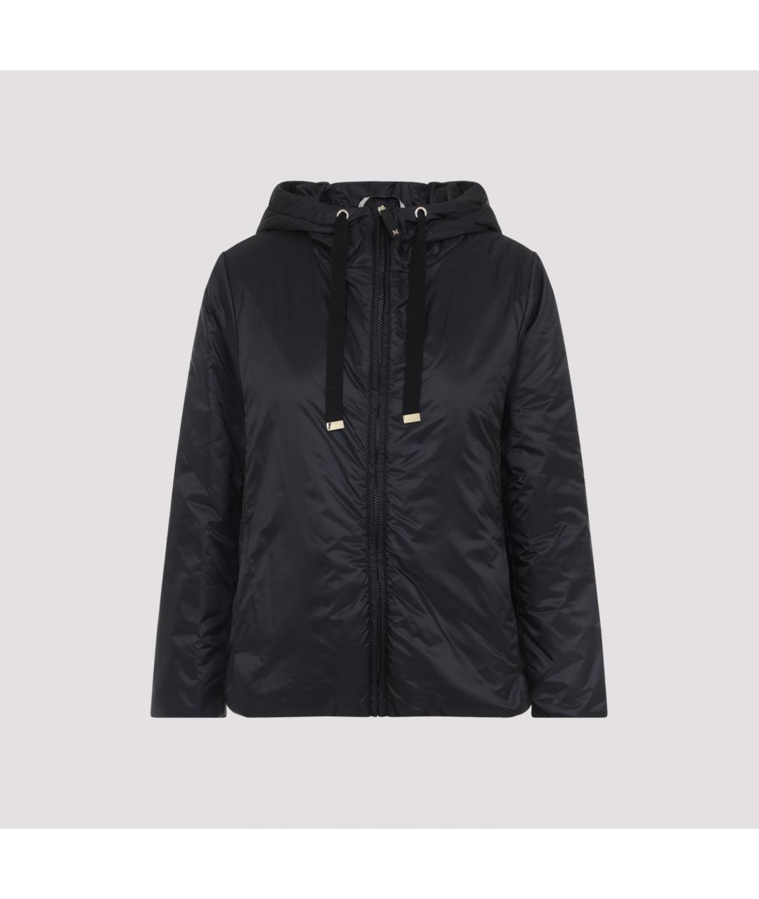 MAX MARA Черная полиэстеровая куртка, фото 2