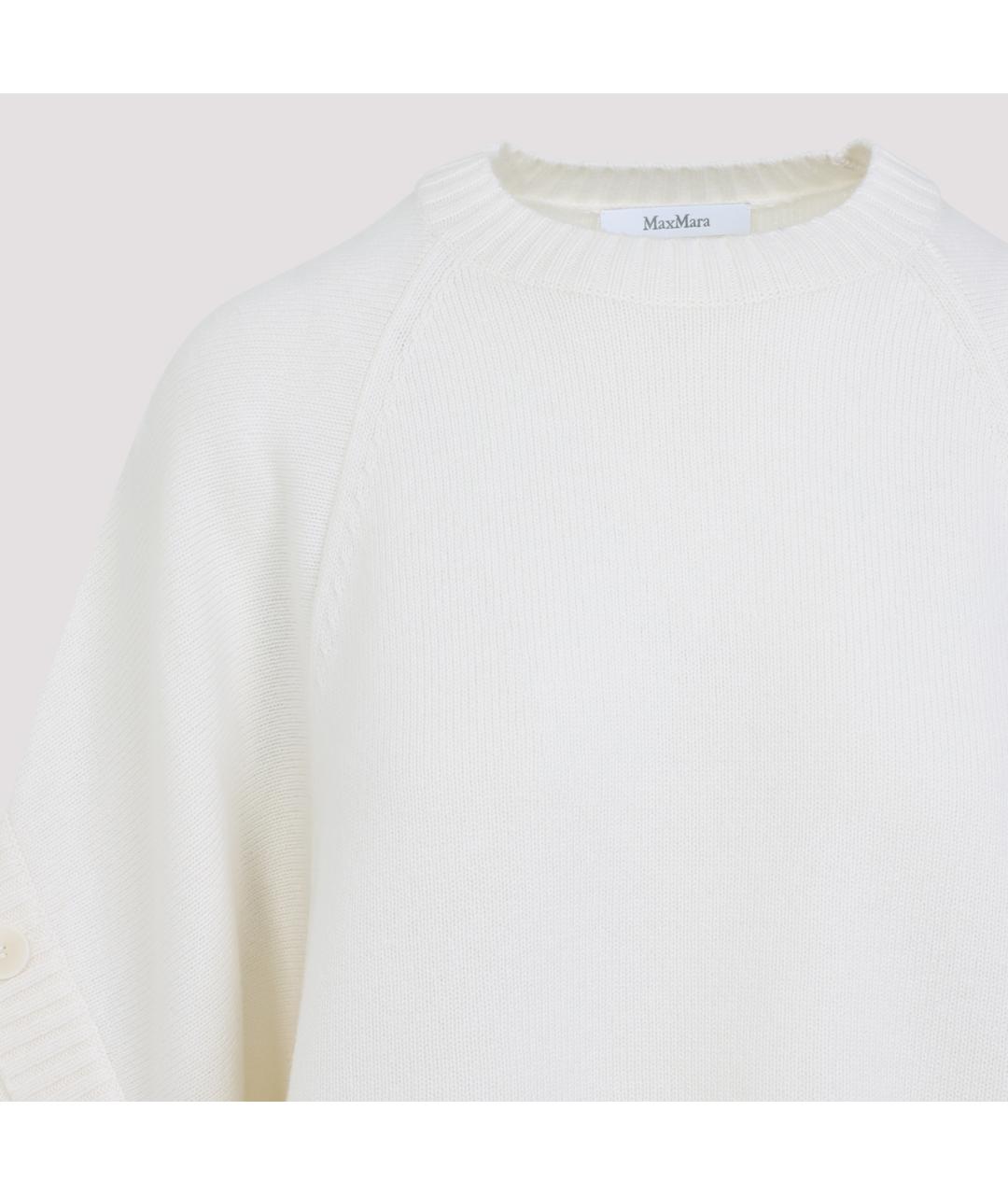 MAX MARA Белый джемпер / свитер, фото 3