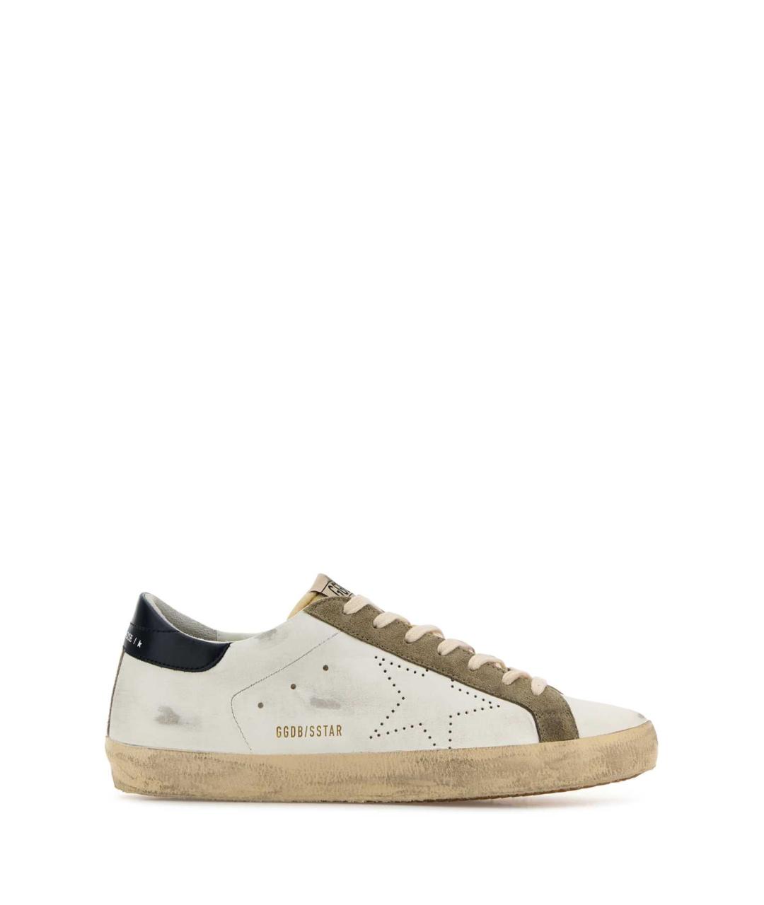 GOLDEN GOOSE DELUXE BRAND Мульти кожаные низкие кроссовки / кеды, фото 1