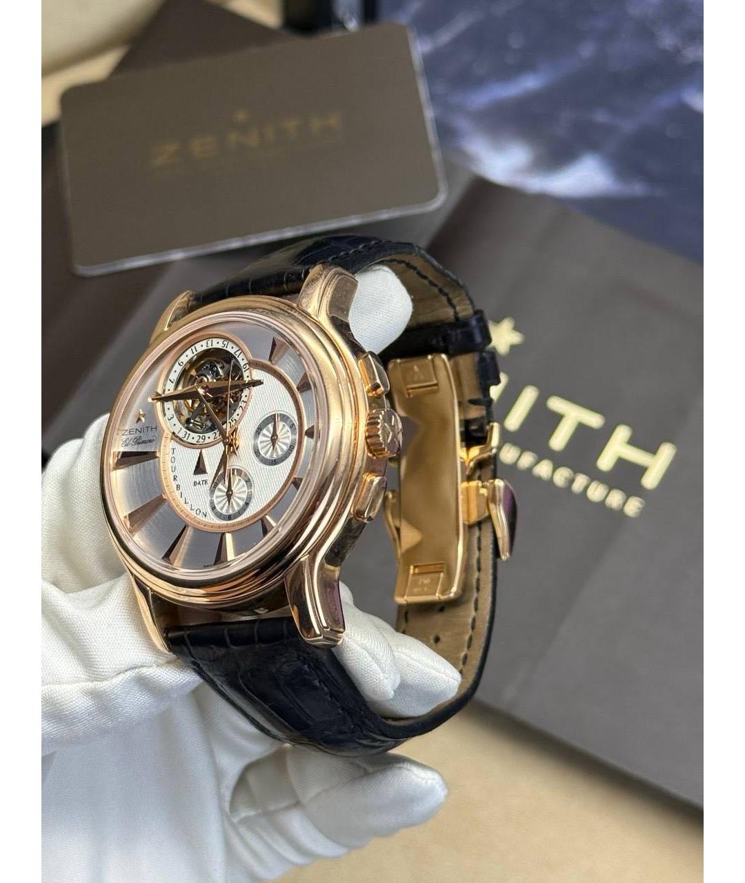 ZENITH Часы из розового золота, фото 8