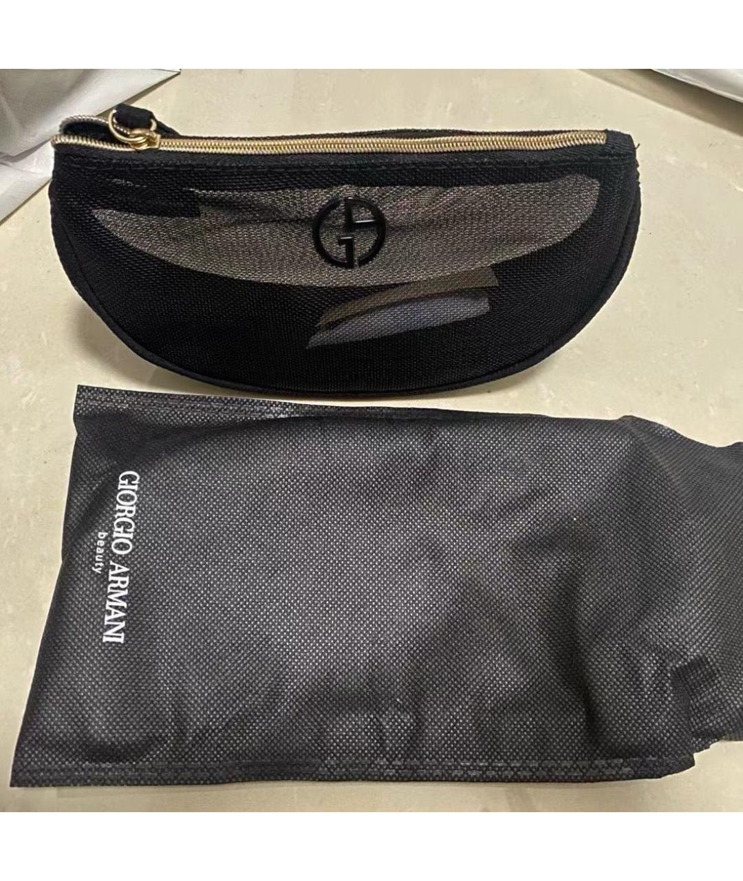 GIORGIO ARMANI Черная косметичка, фото 6