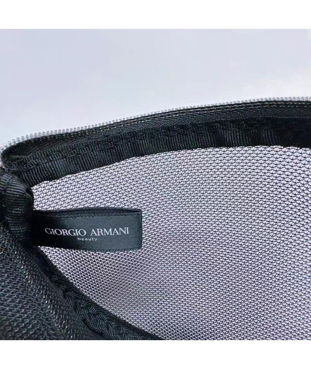 GIORGIO ARMANI Черная косметичка, фото 4