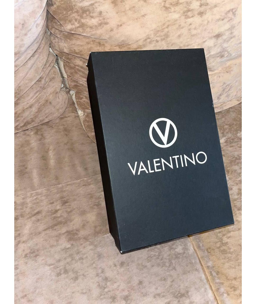 VALENTINO Белые кожаные кроссовки, фото 5