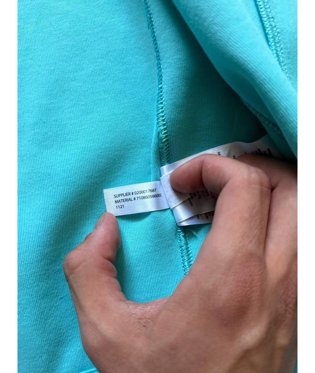 POLO RALPH LAUREN Бирюзовая полиамидовая куртка, фото 8