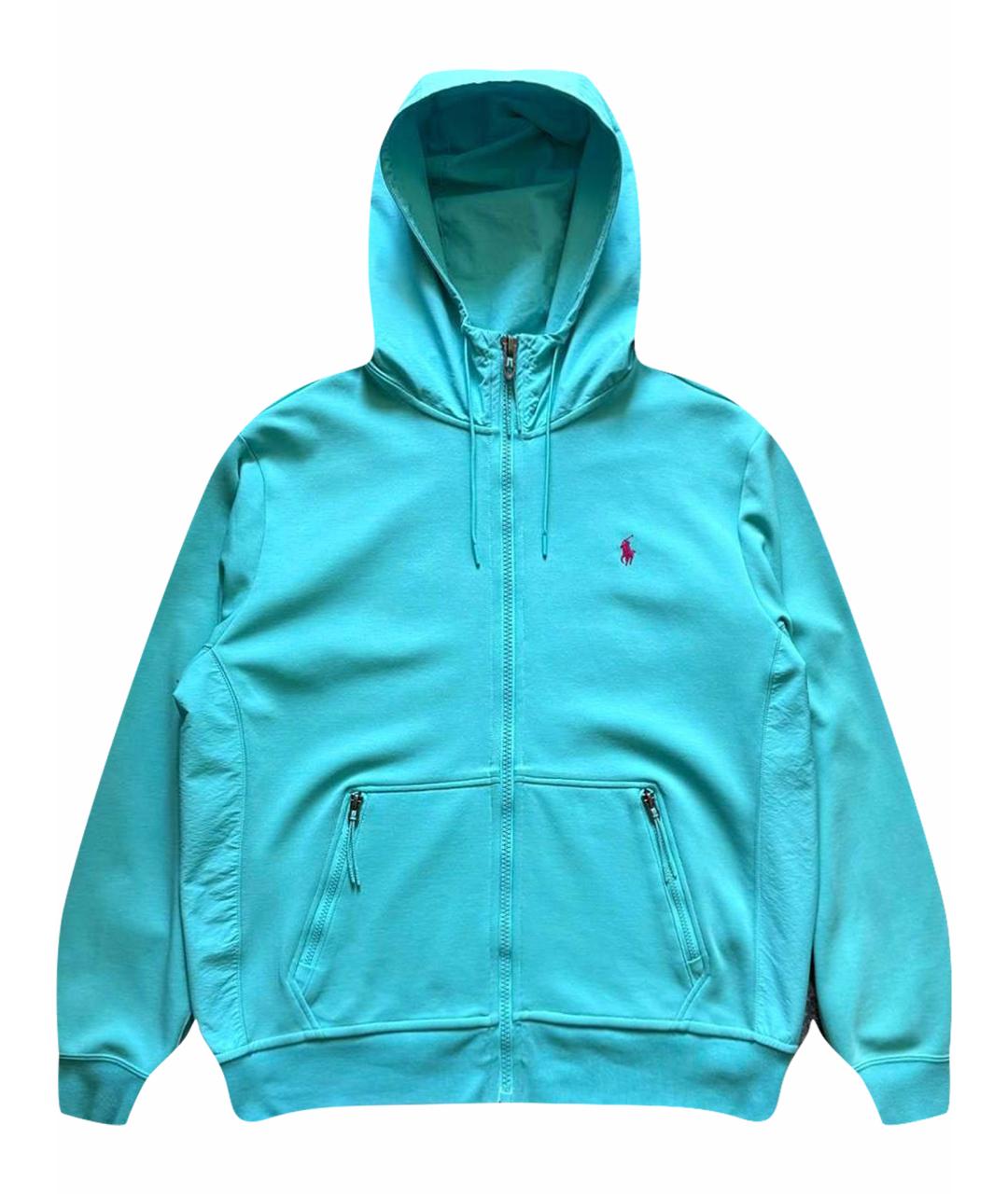 POLO RALPH LAUREN Бирюзовая полиамидовая куртка, фото 1