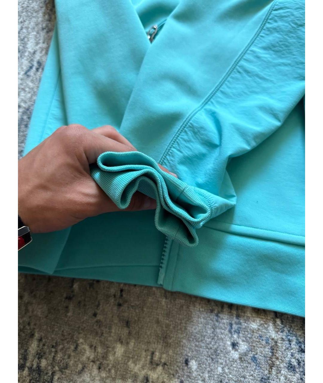 POLO RALPH LAUREN Бирюзовая полиамидовая куртка, фото 5